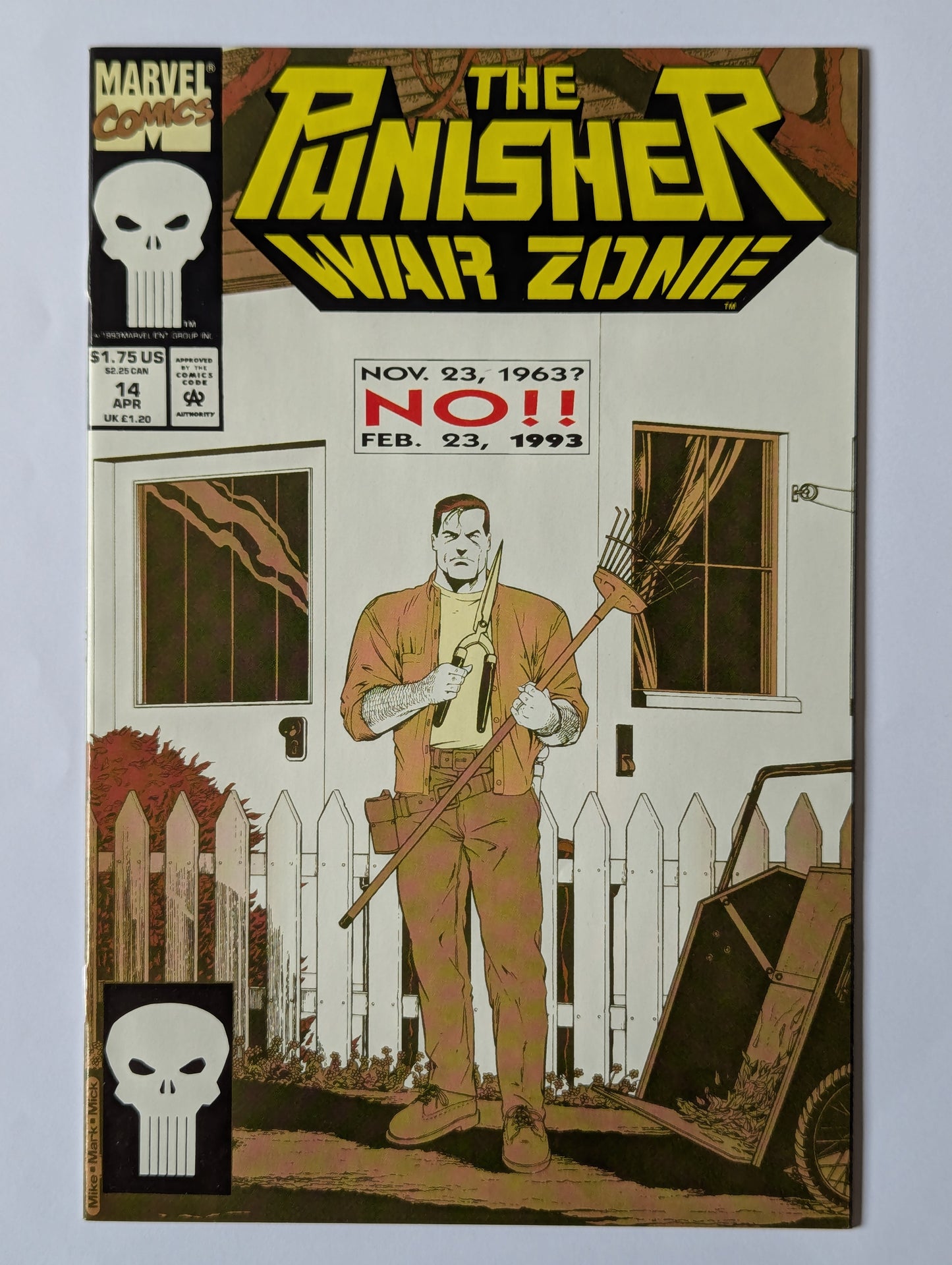 Punisher War Zone #14 Marvel Comic Book
