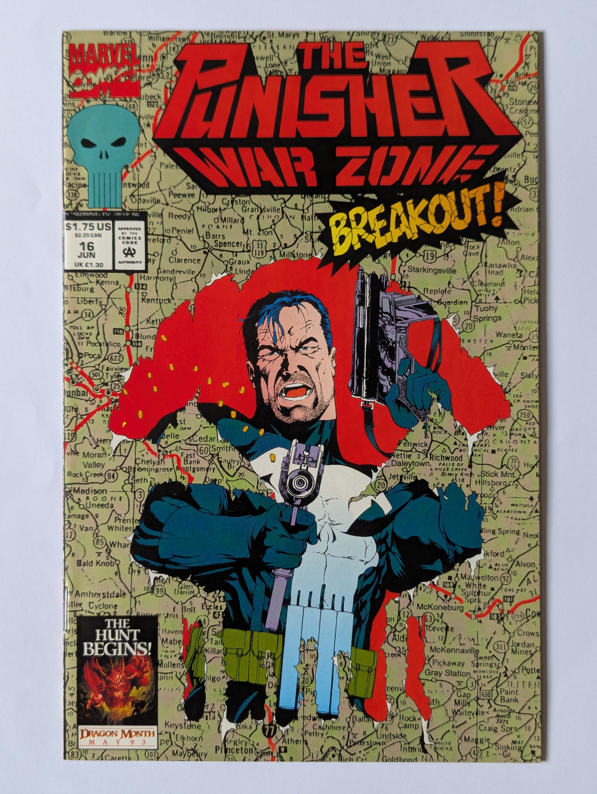 Punisher War Zone #16 Marvel Comic Book