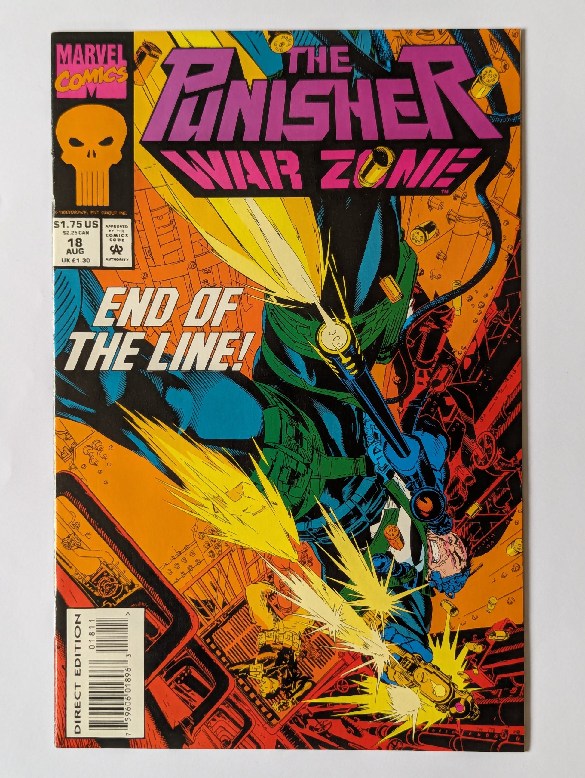 Punisher War Zone #18 Marvel Comic Book