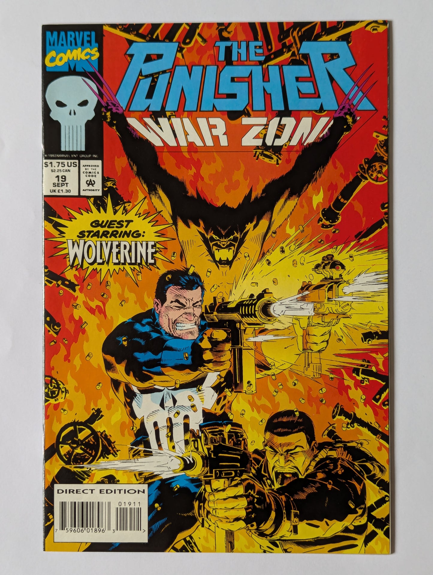 Punisher War Zone #19 Marvel Comic Book
