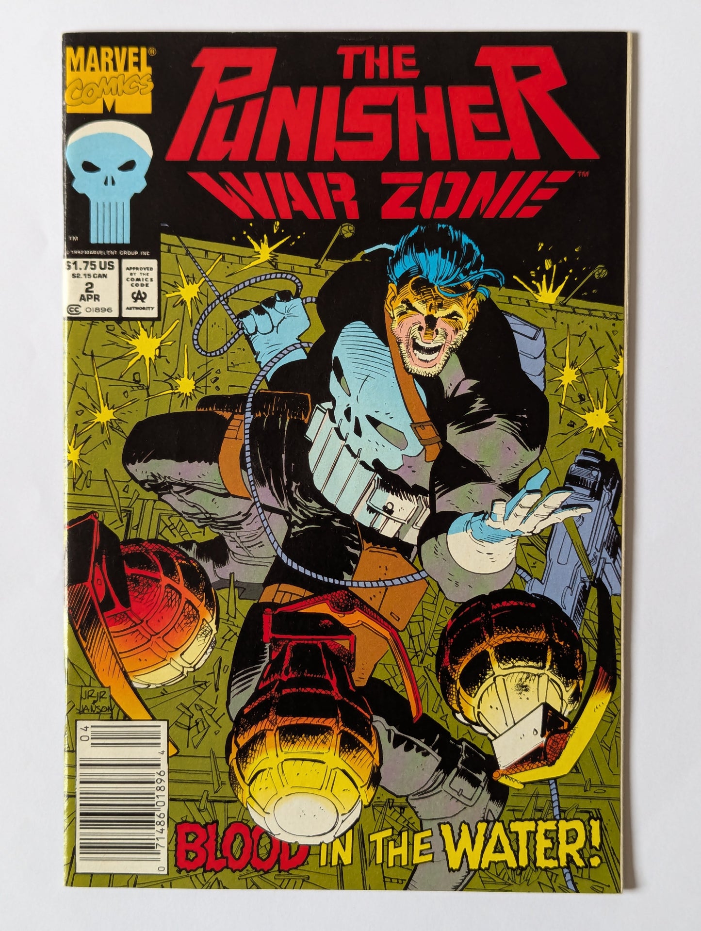 Punisher War Zone #2 Marvel Comic Book