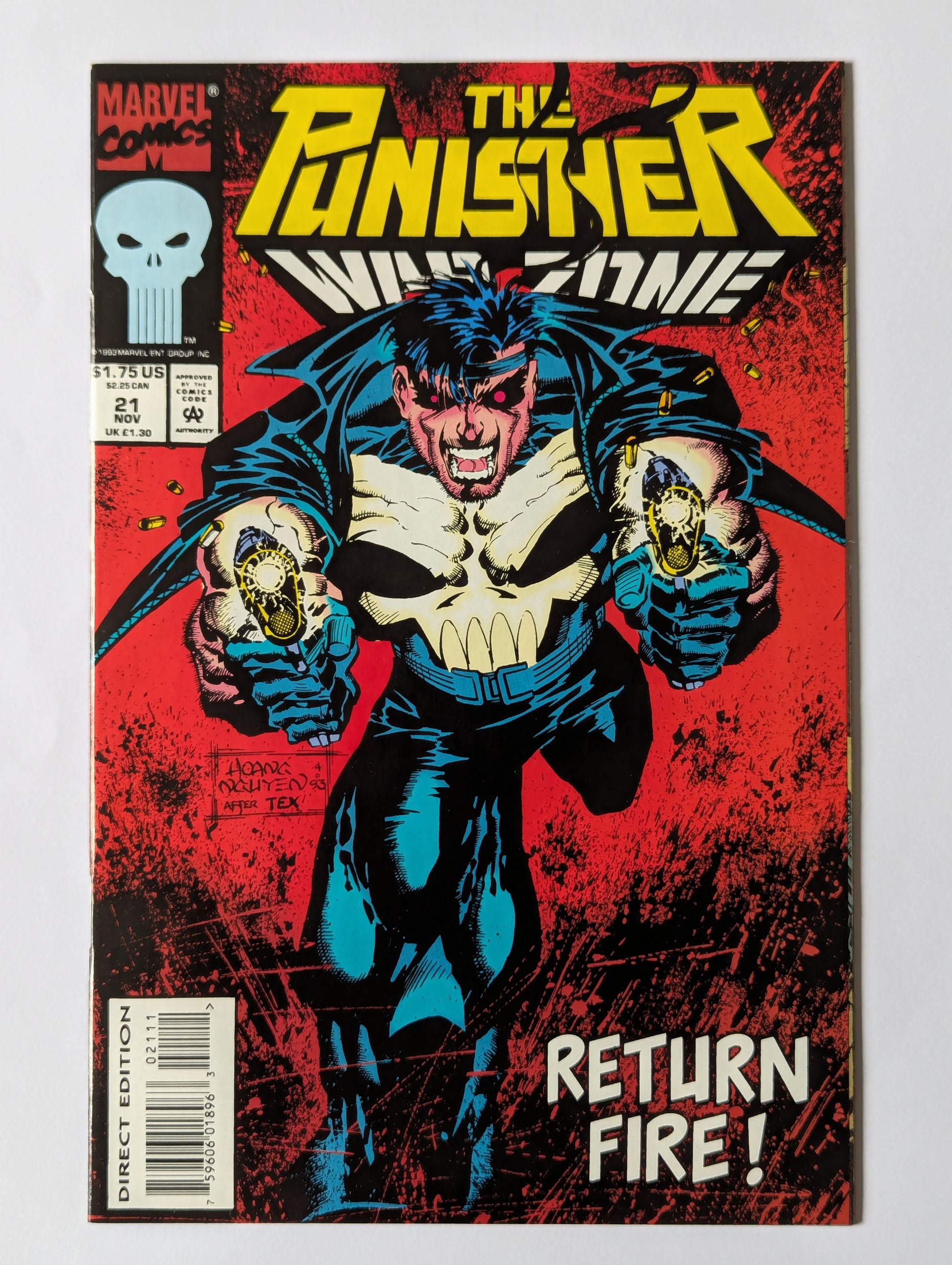 Punisher War Zone #21 Marvel Comic Book