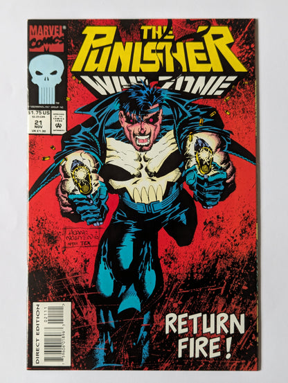 Punisher War Zone #21 Marvel Comic Book