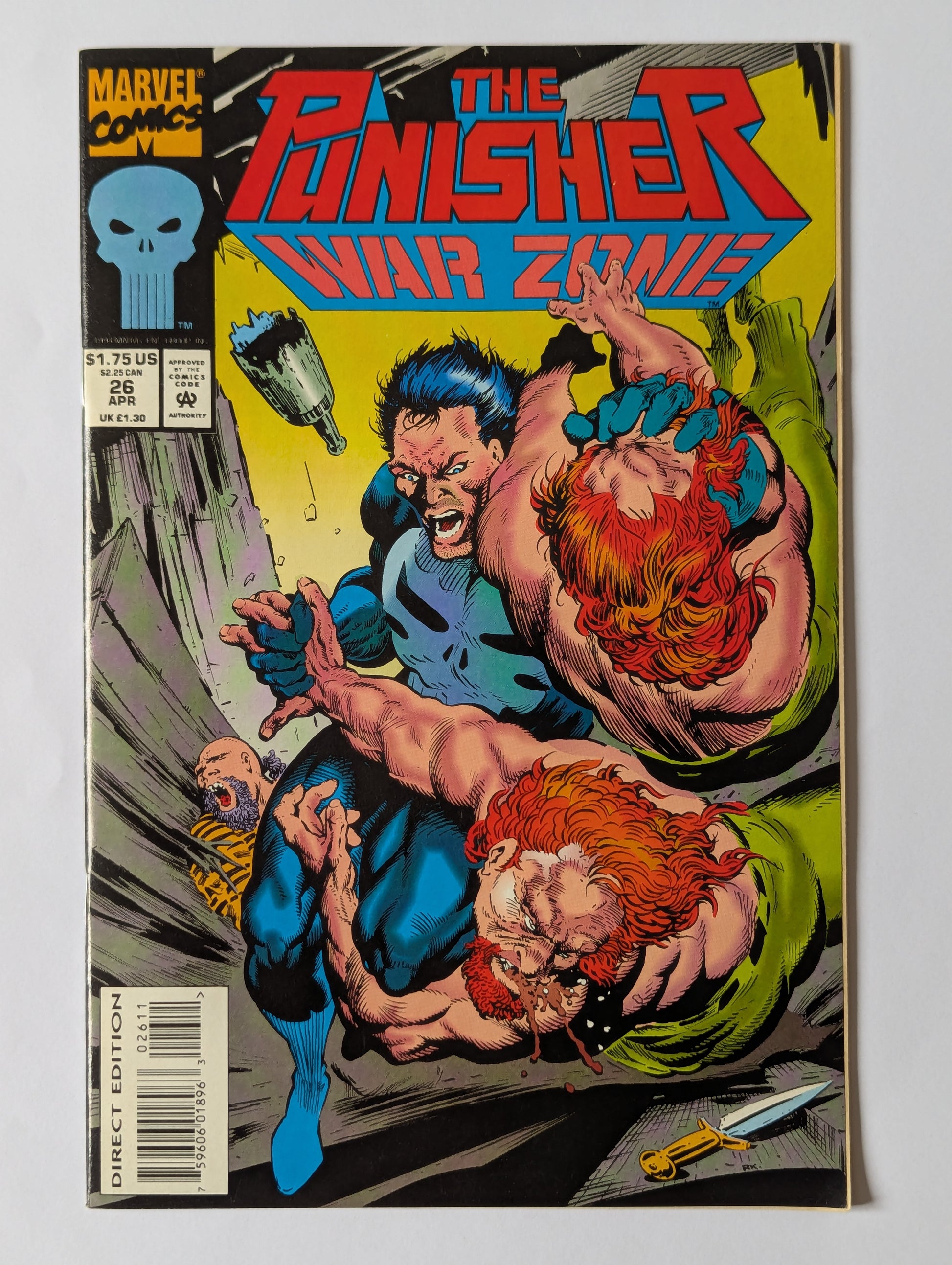 Punisher War Zone #26 Marvel Comic Book