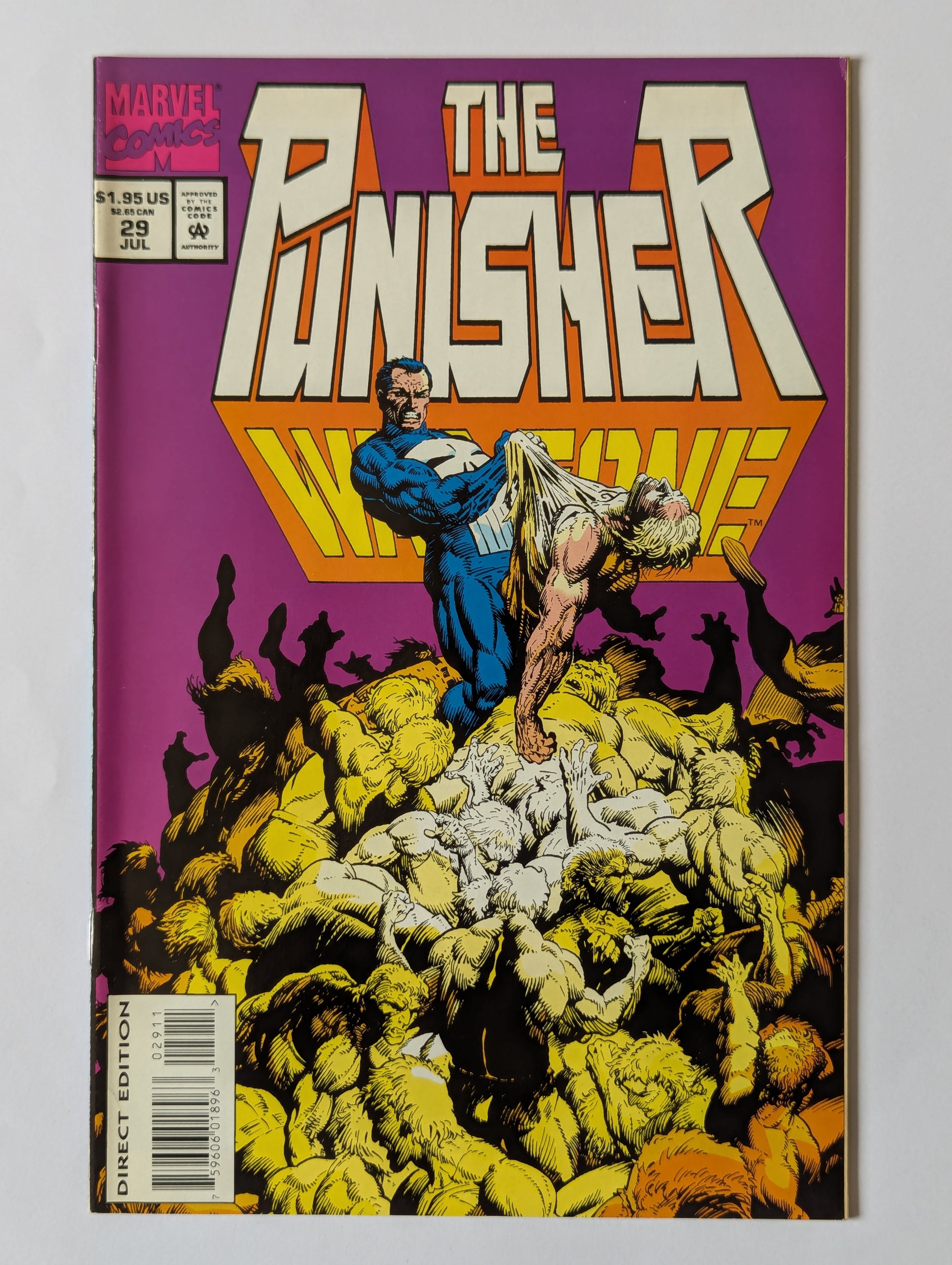 Punisher War Zone #29 Marvel Comic Book