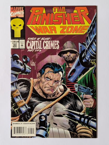 Punisher War Zone #33 Marvel Comic Book