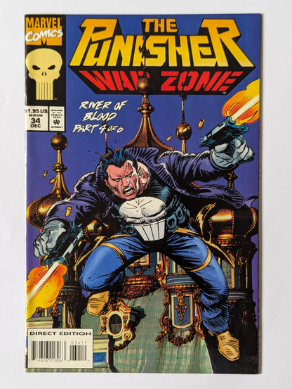 Punisher War Zone #34 Marvel Comic Book