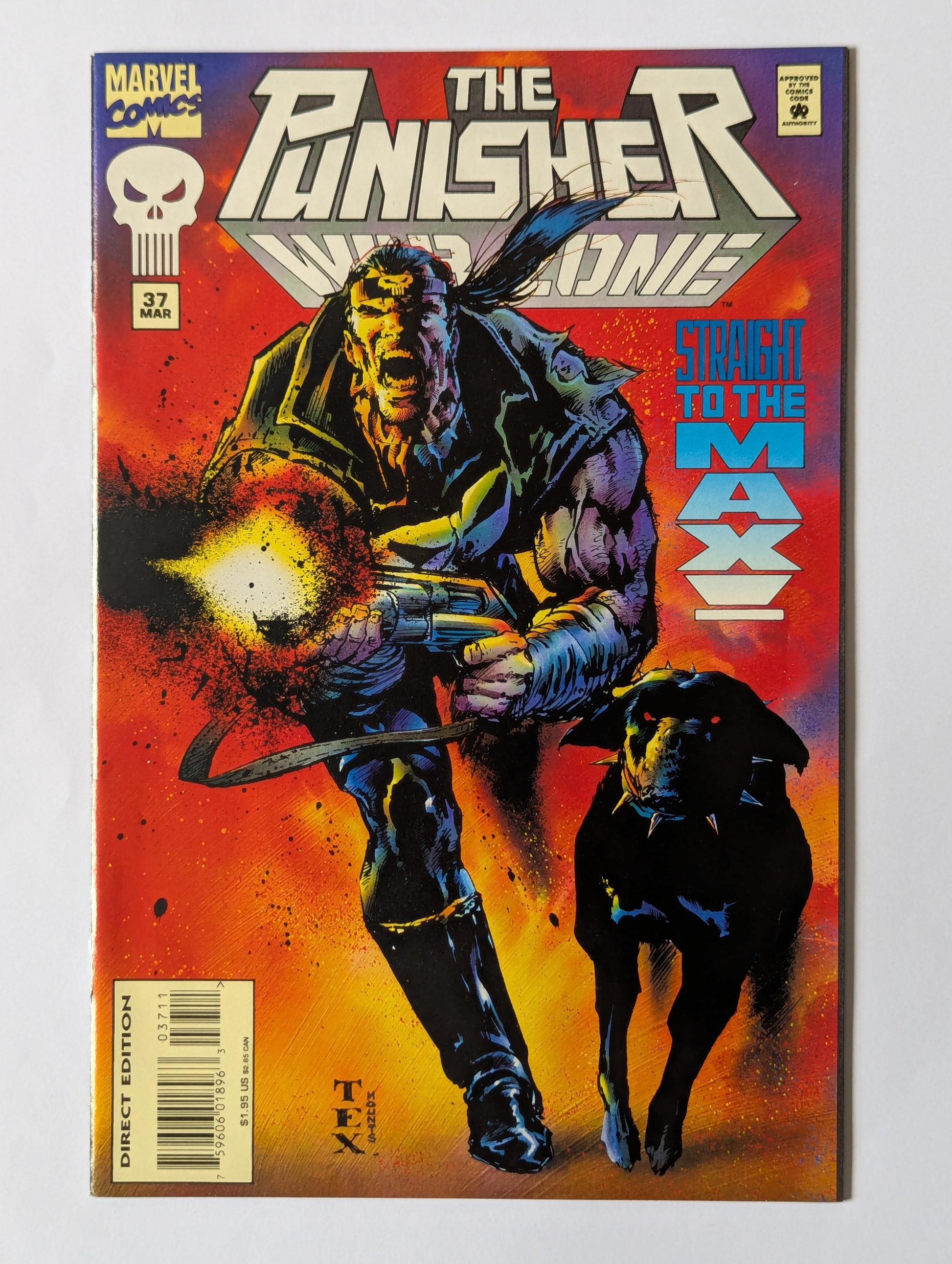Punisher War Zone #37 Marvel Comic Book