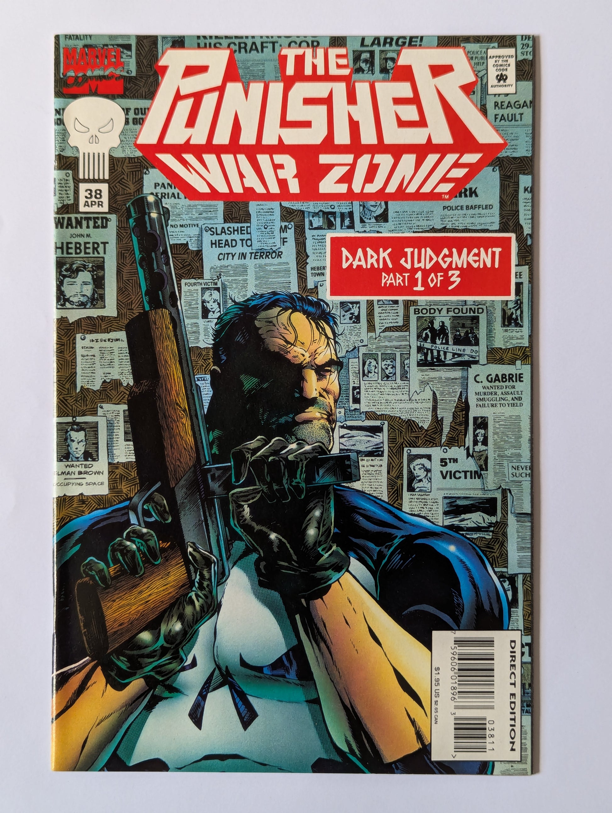 Punisher War Zone #38 Marvel Comic Book