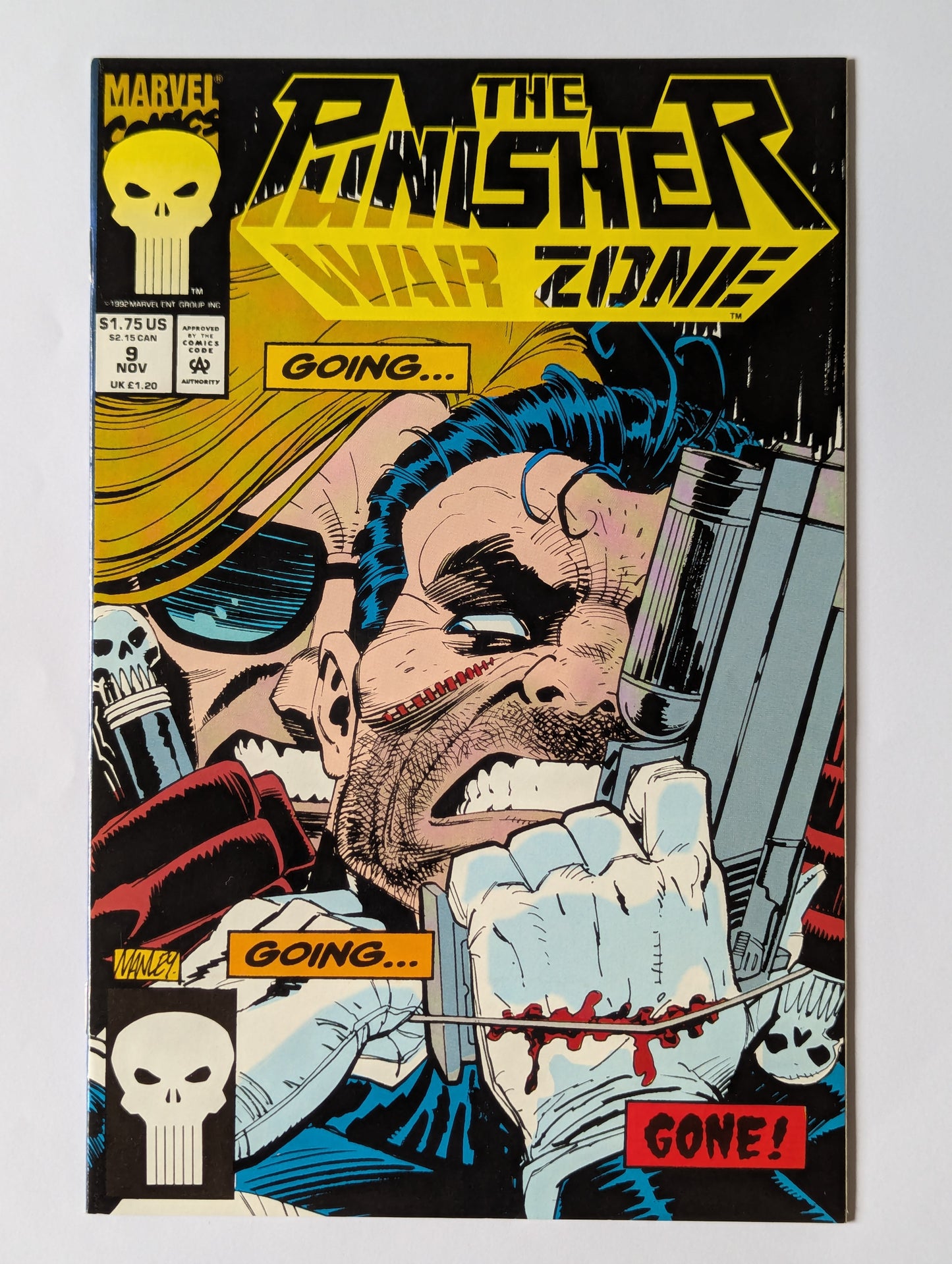 Punisher War Zone #9 Marvel Comic Book