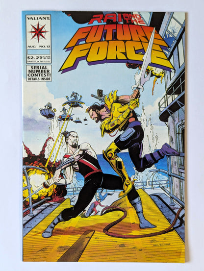 Rai and the Future Force #12 Valiant Comic Book