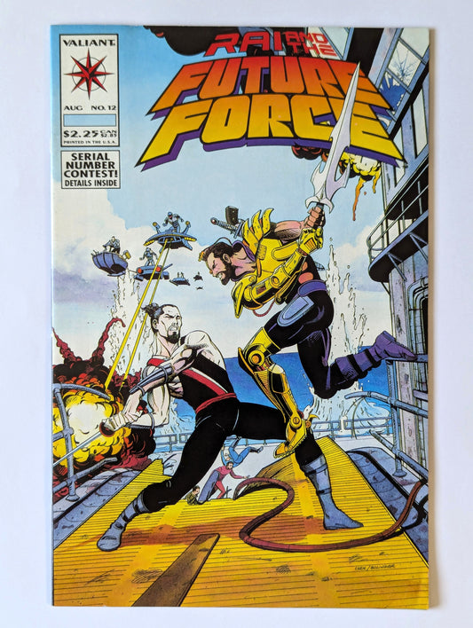Rai and the Future Force #12 Valiant Comic Book