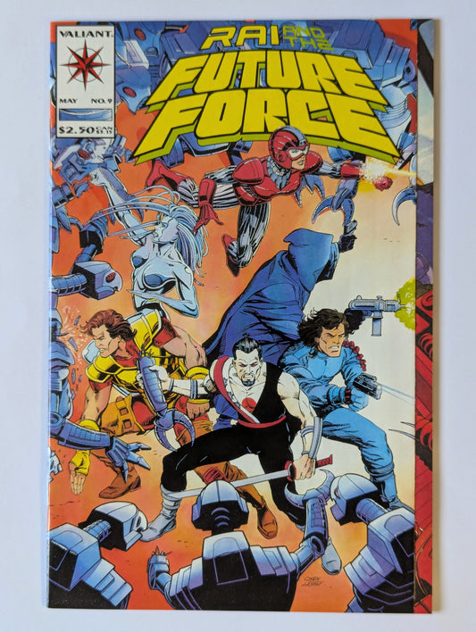 Rai and the Future Force #9 Valiant Comic Book