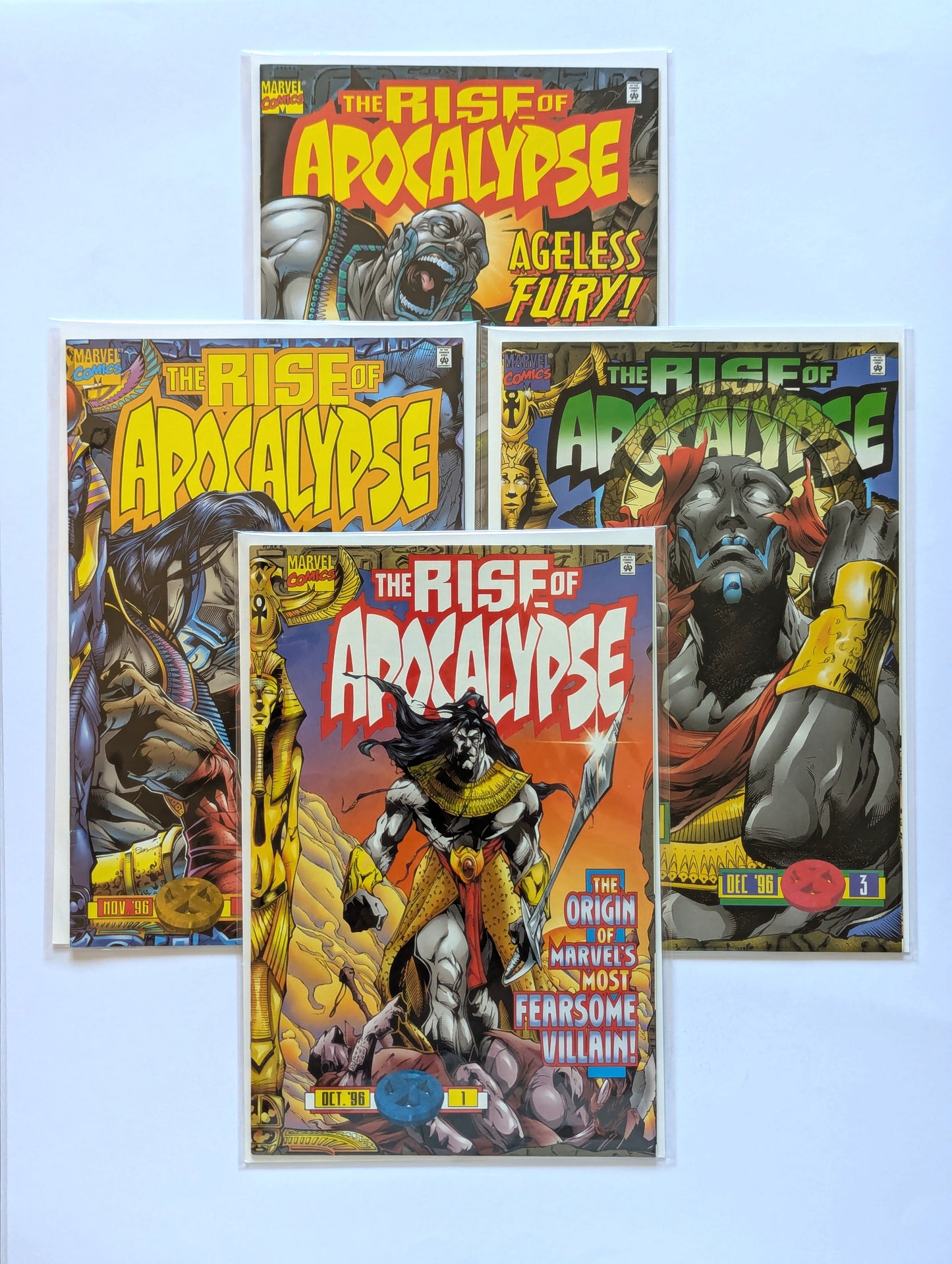 Rise of Apocalypse #1-4 Limited Series Marvel Comic Book Set