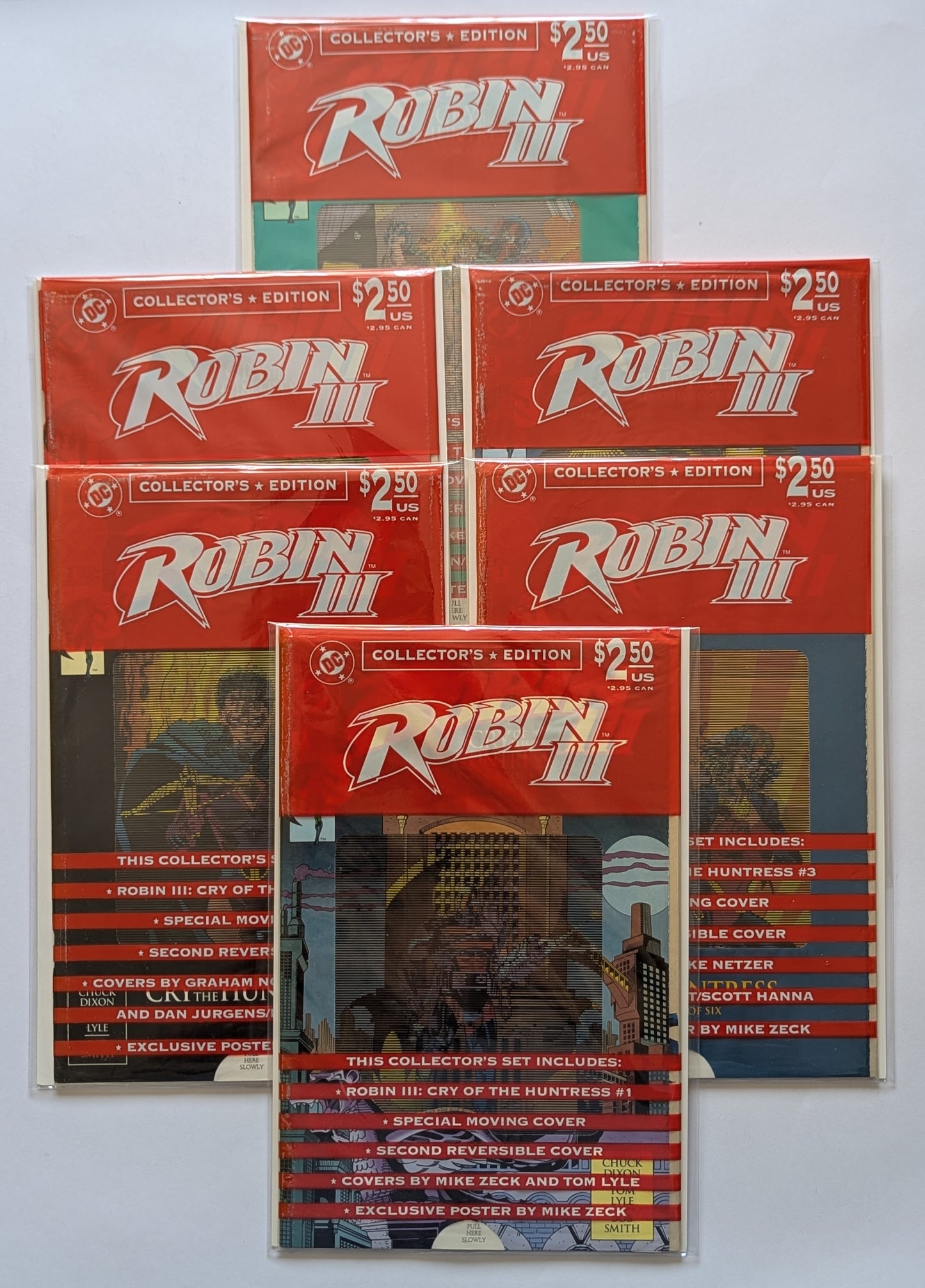 Robin III #1-6 DC Limited Series Comic Book Set