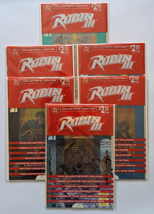 Robin III #1-6 DC Limited Series Comic Book Set