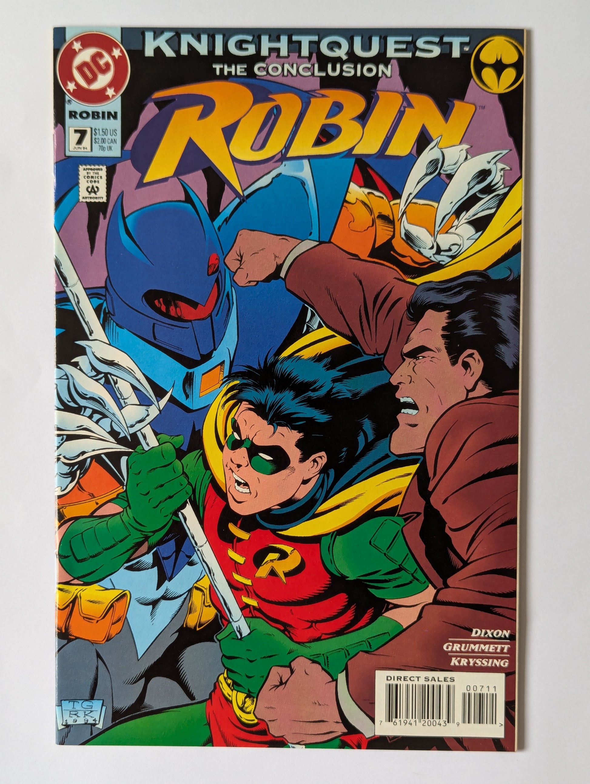 Robin #7 DC Comic Book