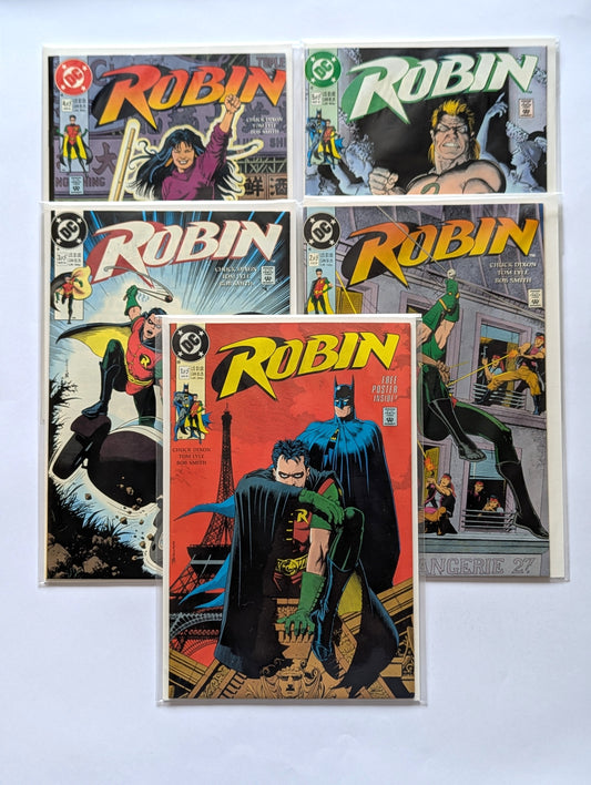 Robin #1-5 DC Limited Series Comic Book Set