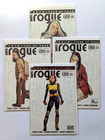 Rogue #1-4 2001 Limited Series Complete Marvel Comic Book Set