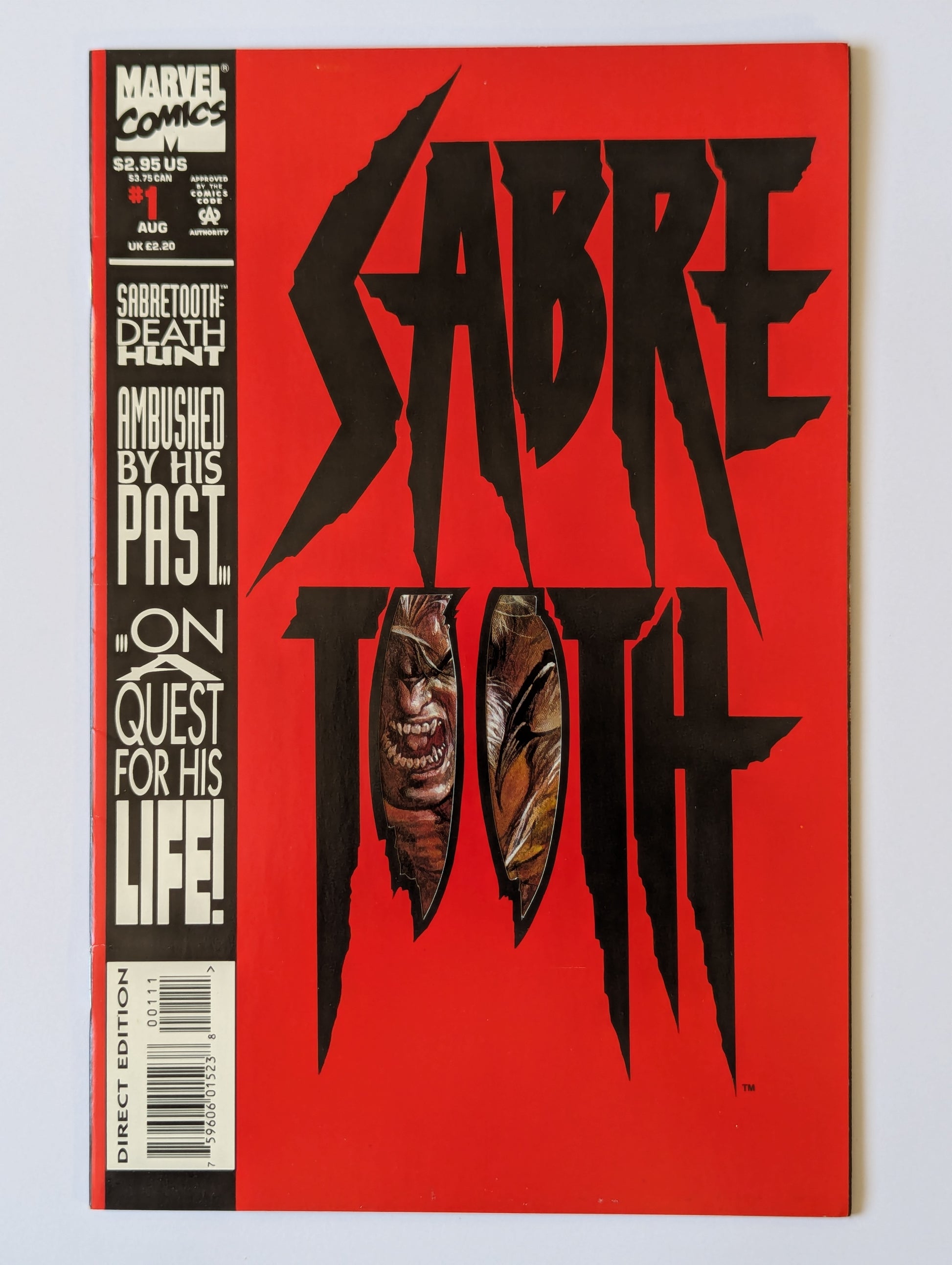 Sabretooth #1 Marvel Comic Book