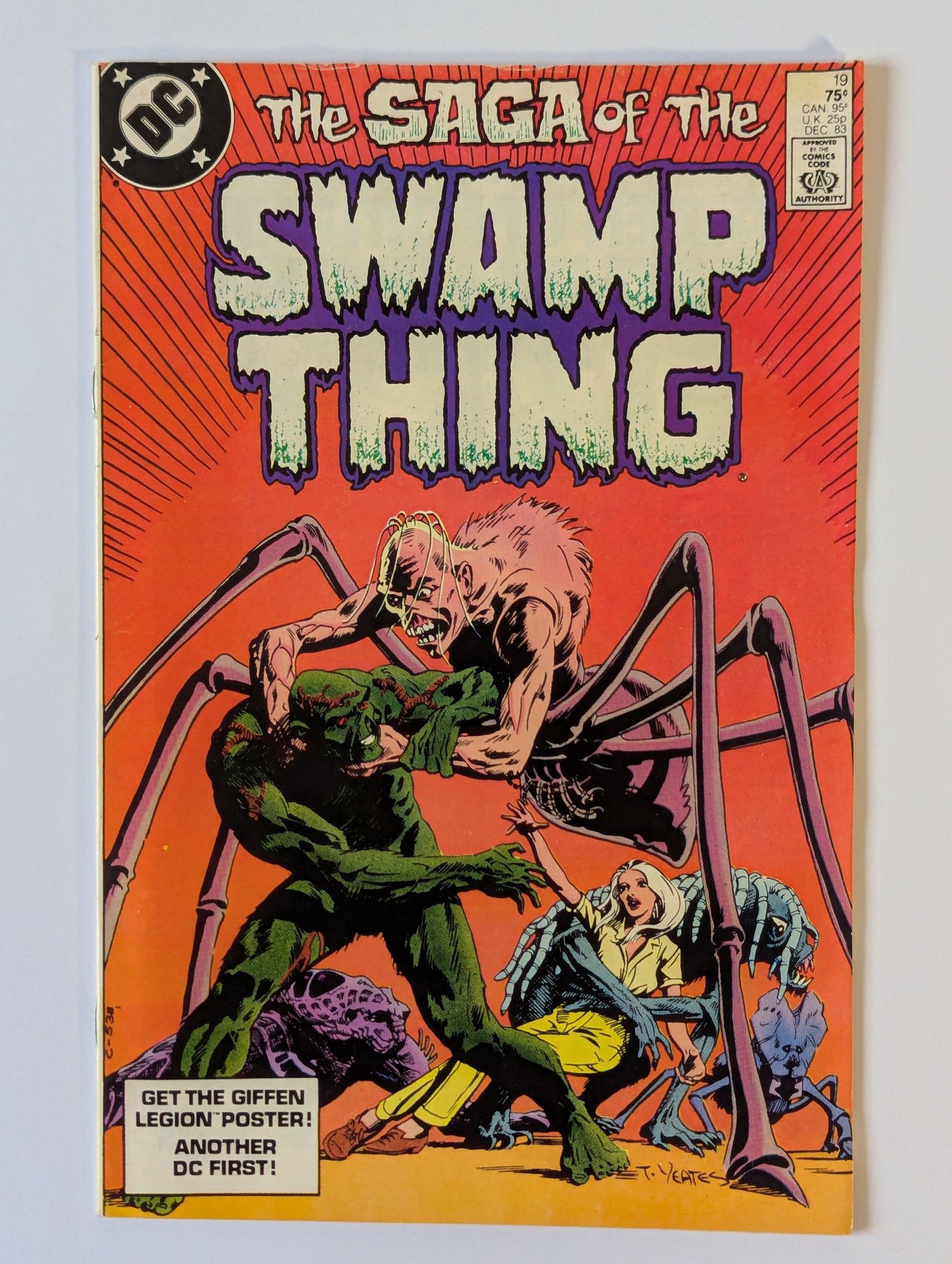 Saga of the Swamp Thing #19 DC Vertigo Comic Book