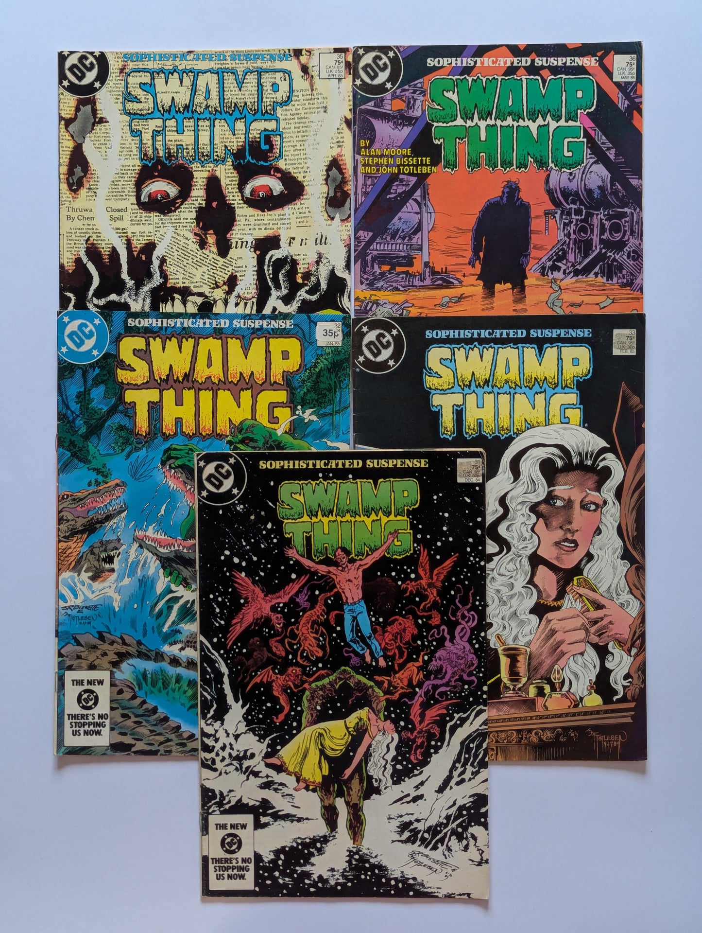 Saga of the Swamp Thing #31-36 Collection DC Vertigo Comic Books