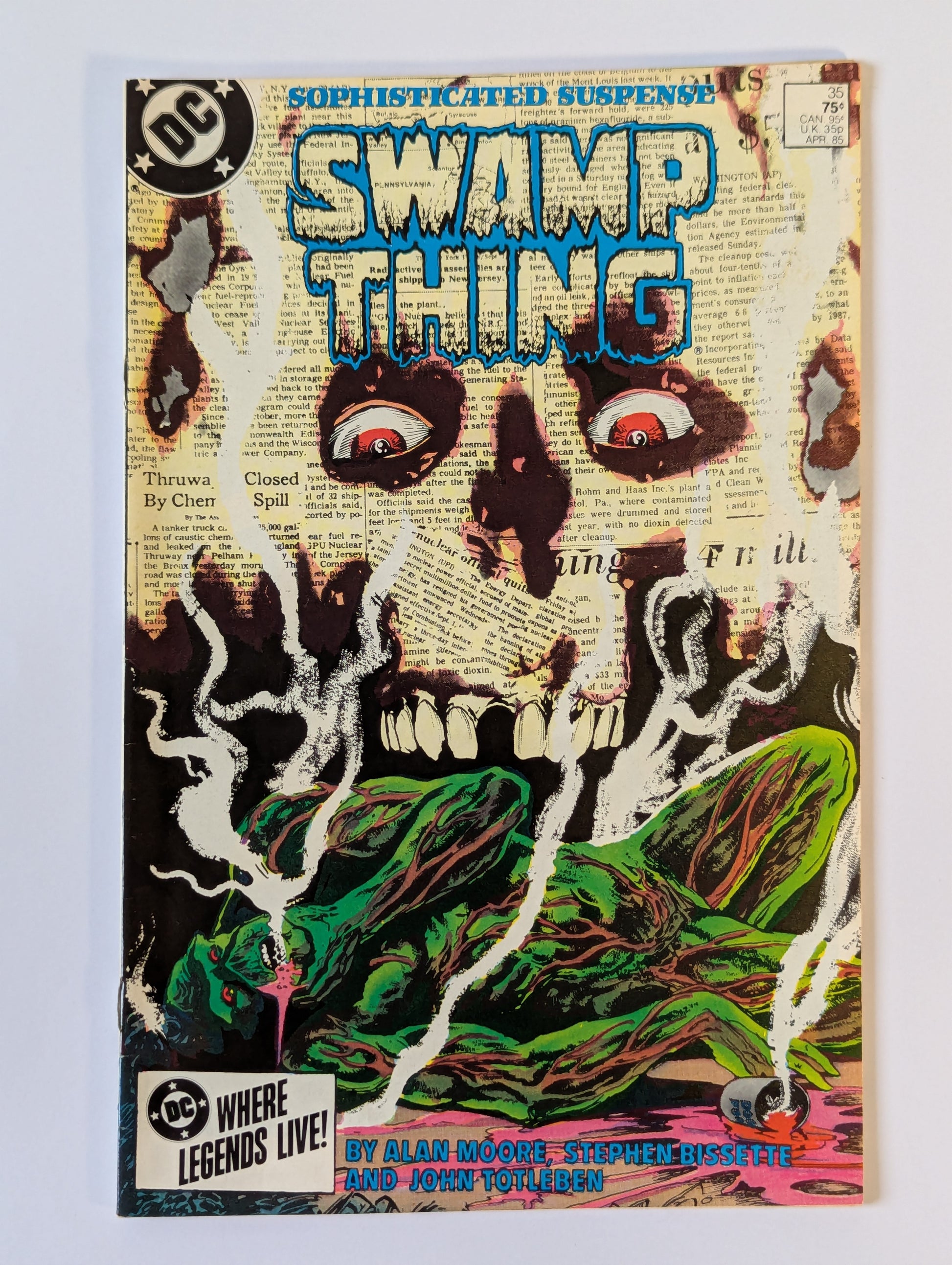 Saga of the Swamp Thing #35 DC Vertigo Comic Book