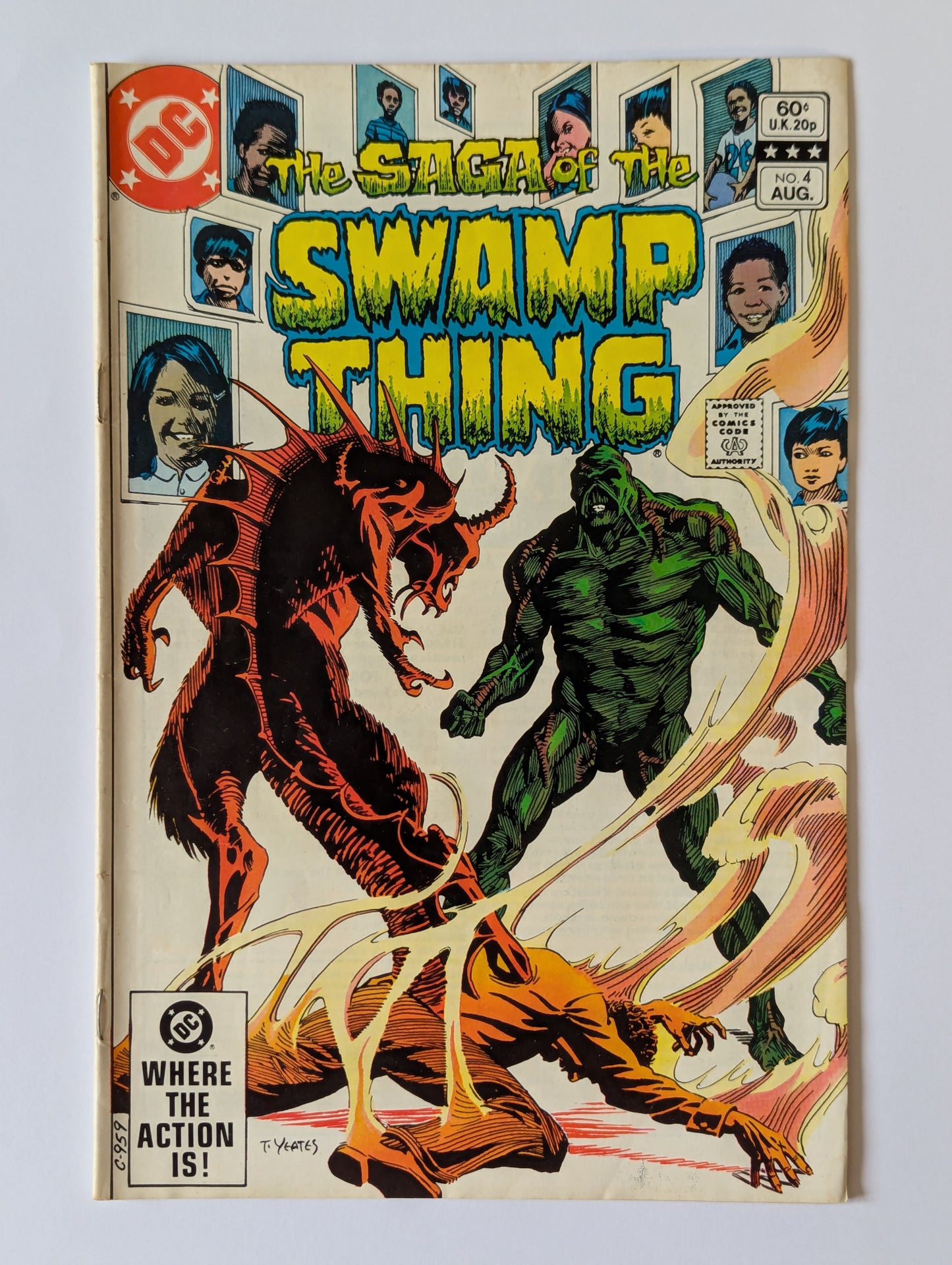 Saga of the Swamp Thing #4 DC Vertigo Comic Book