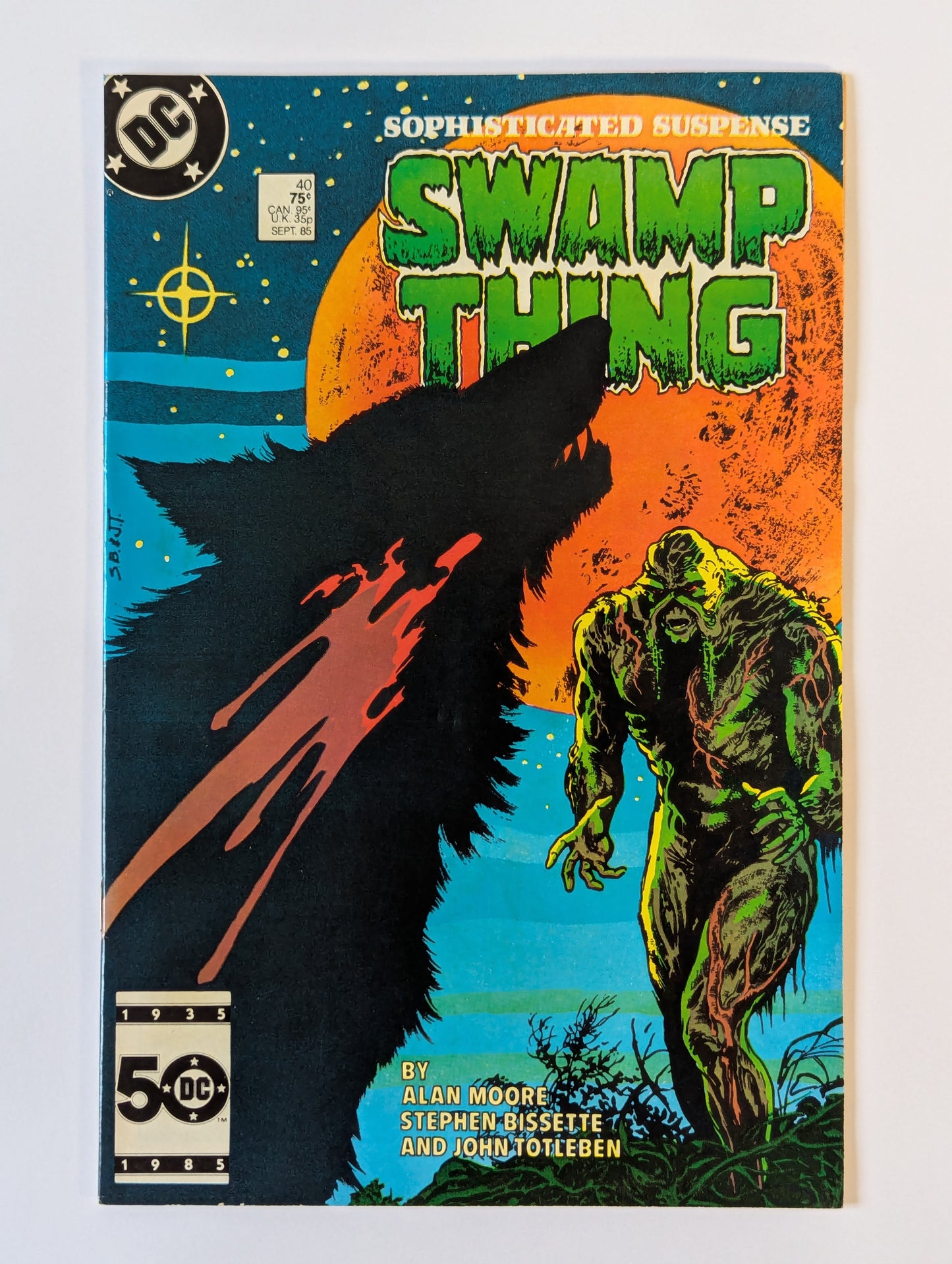 Saga of the Swamp Thing #40 DC Vertigo Comic Book