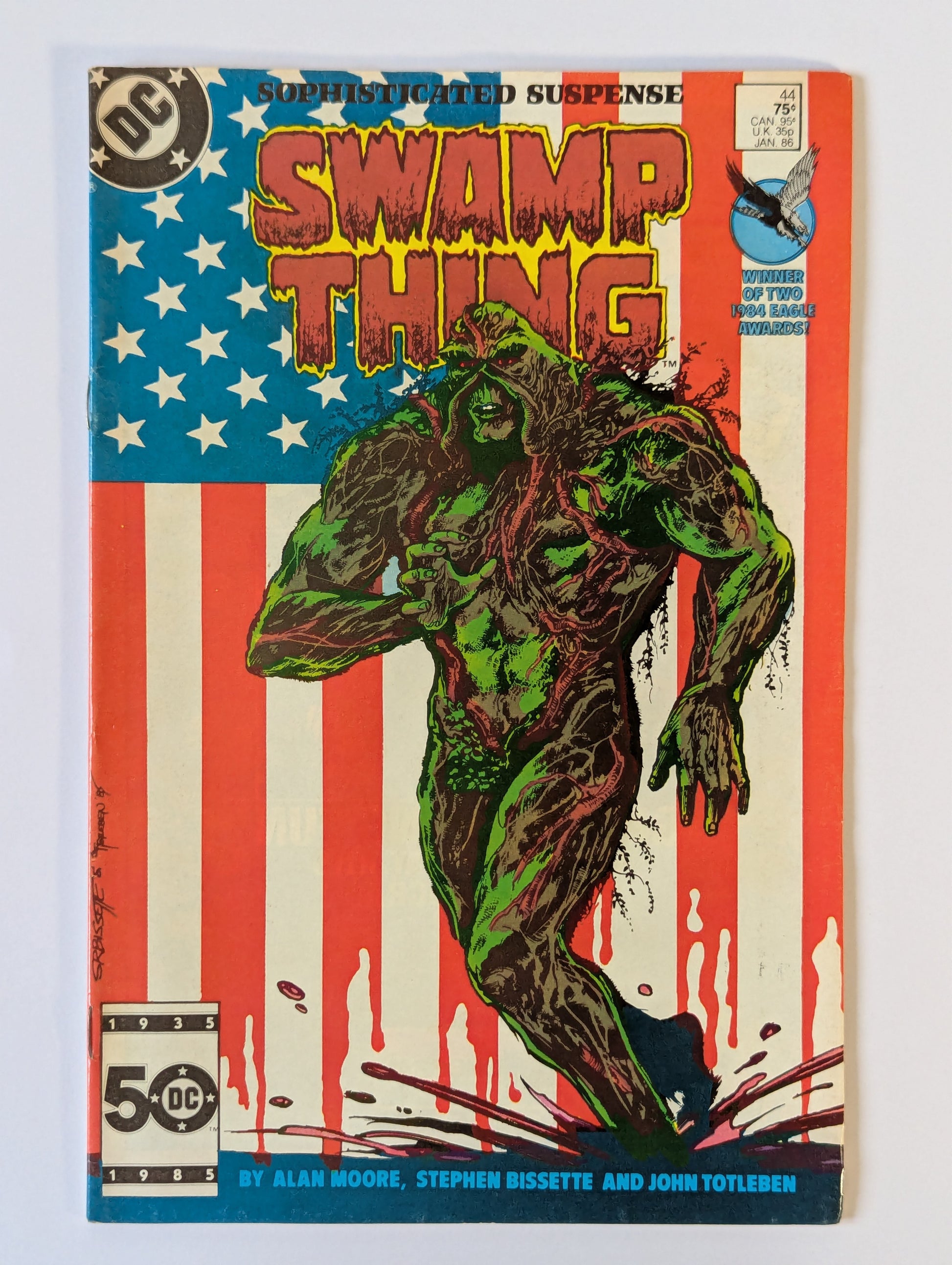 Saga of the Swamp Thing #44 DC Vertigo Comic Book