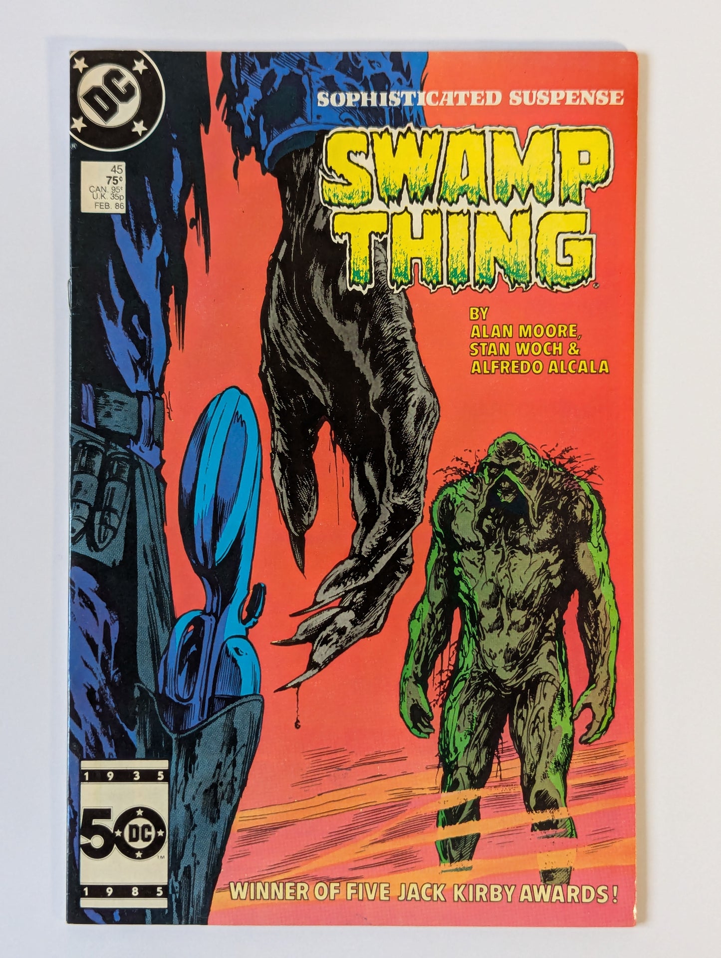 Saga of the Swamp Thing #45 DC Vertigo Comic Book