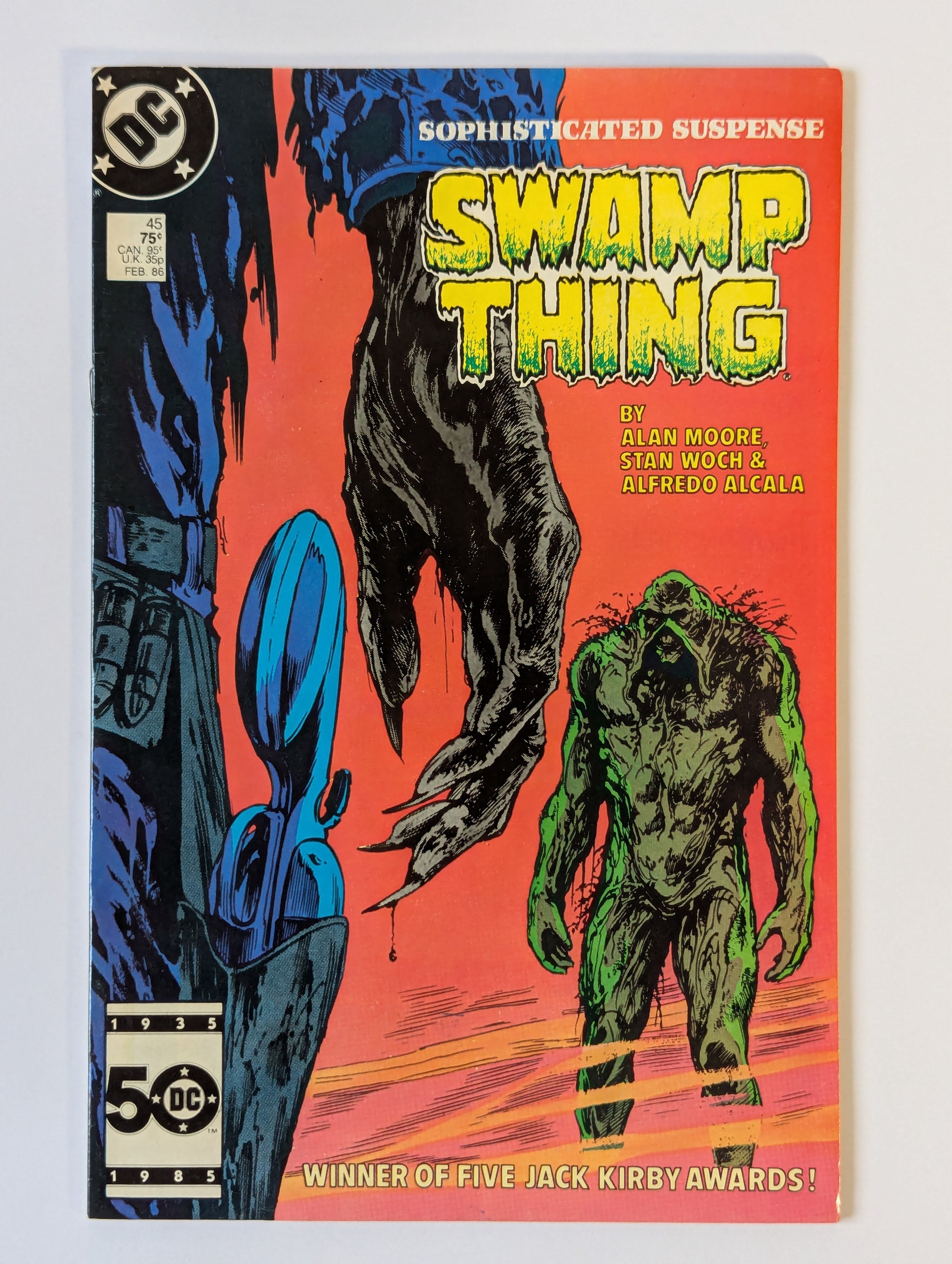 Saga of the Swamp Thing #45 DC Vertigo Comic Book