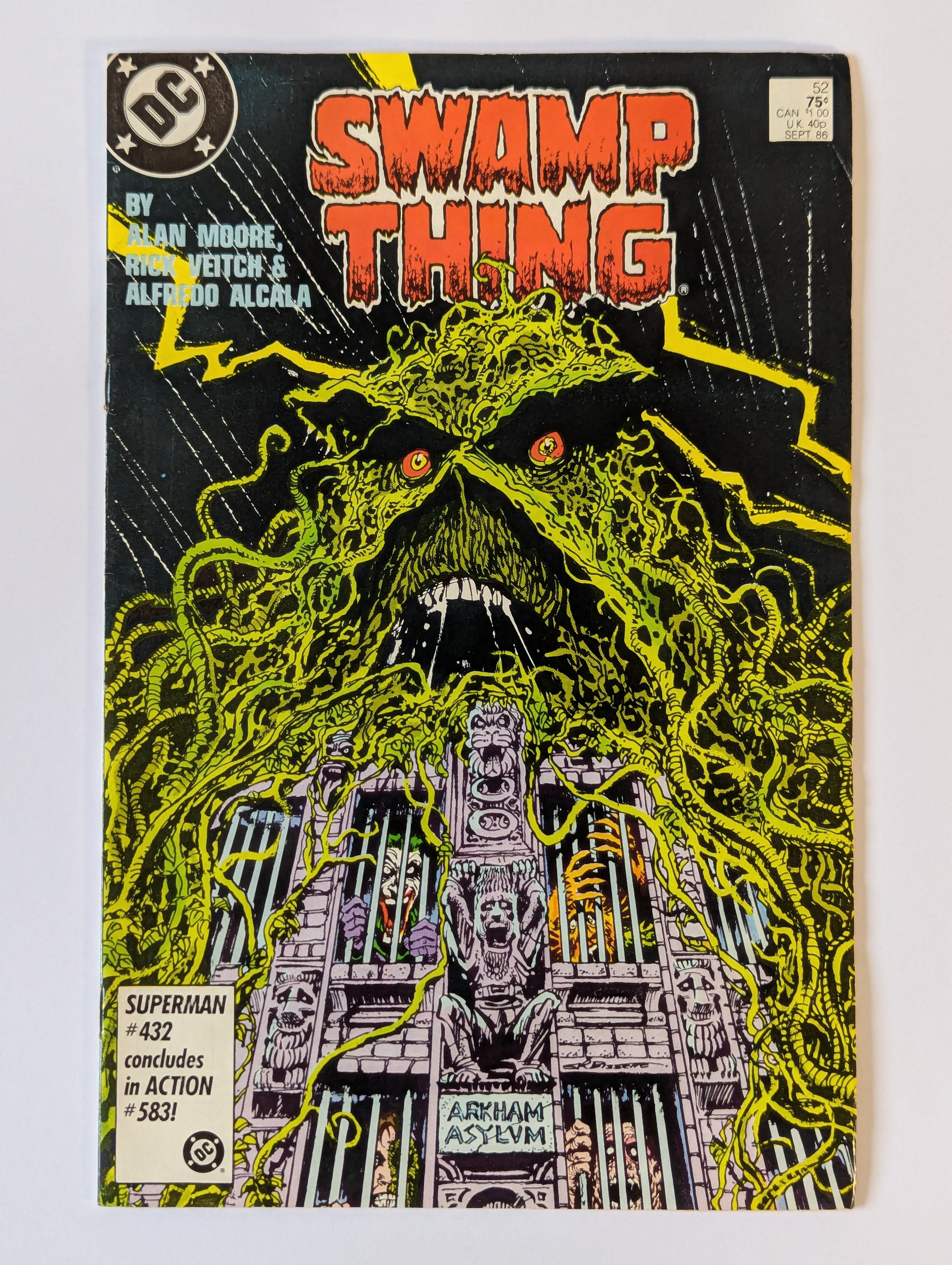 Saga of the Swamp Thing #52 DC Vertigo Comic Book