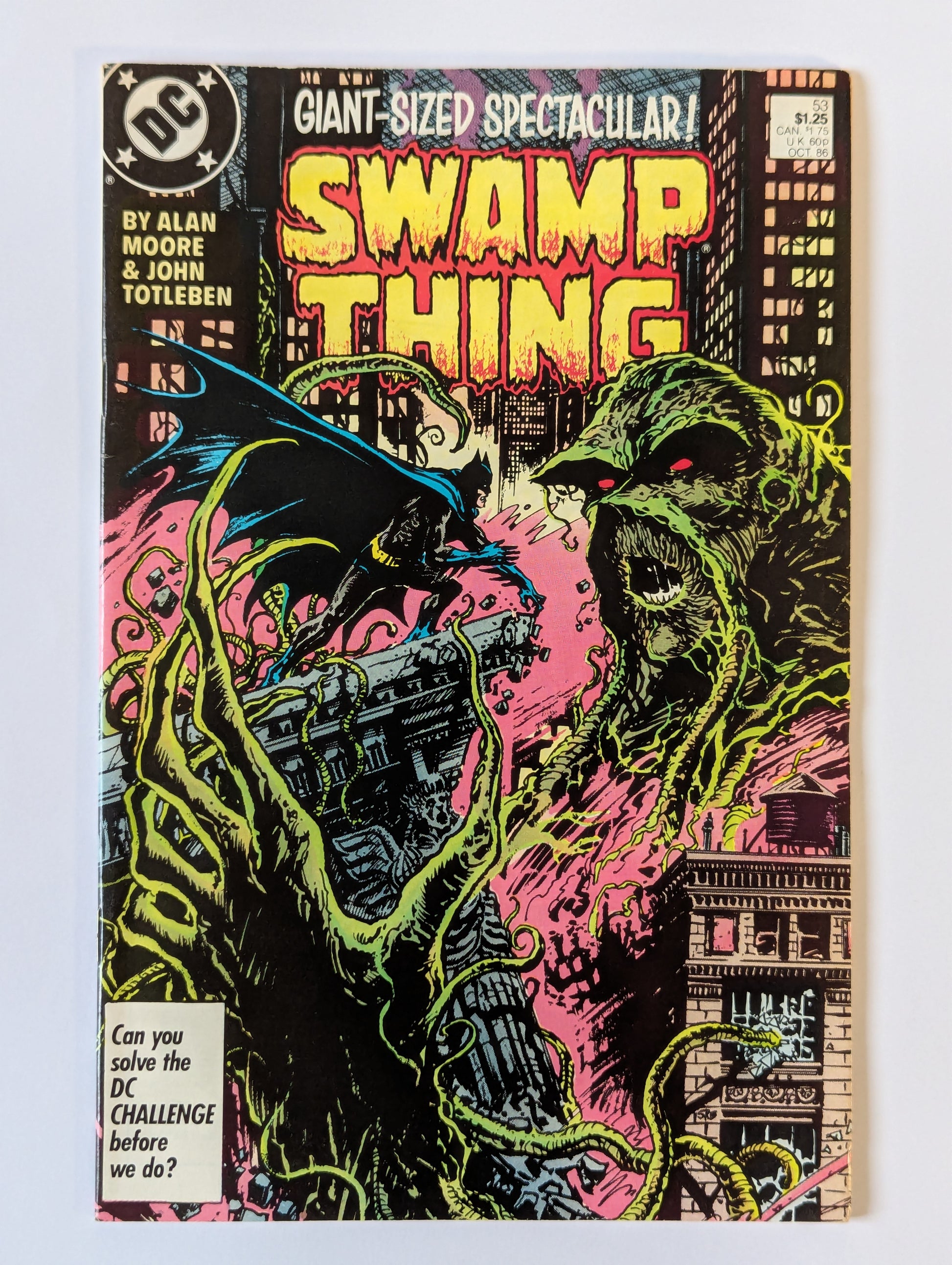 Saga of the Swamp Thing #53 DC Vertigo Comic Book