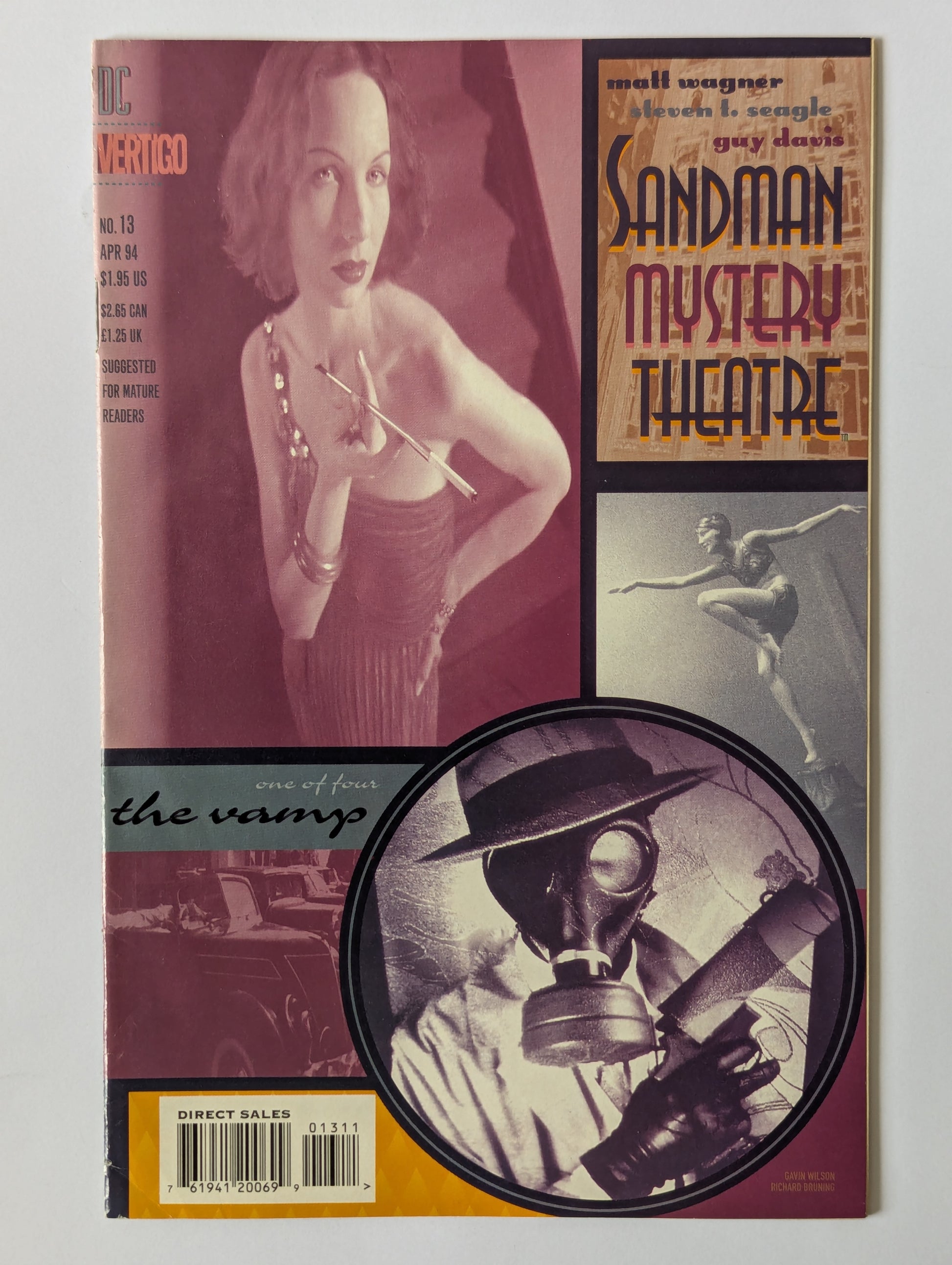 Sandman Mystery Theatre #13 DC Vertigo Comic Book