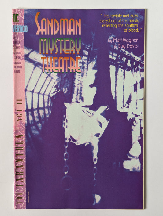 Sandman Mystery Theatre #2 DC Vertigo Comic Book