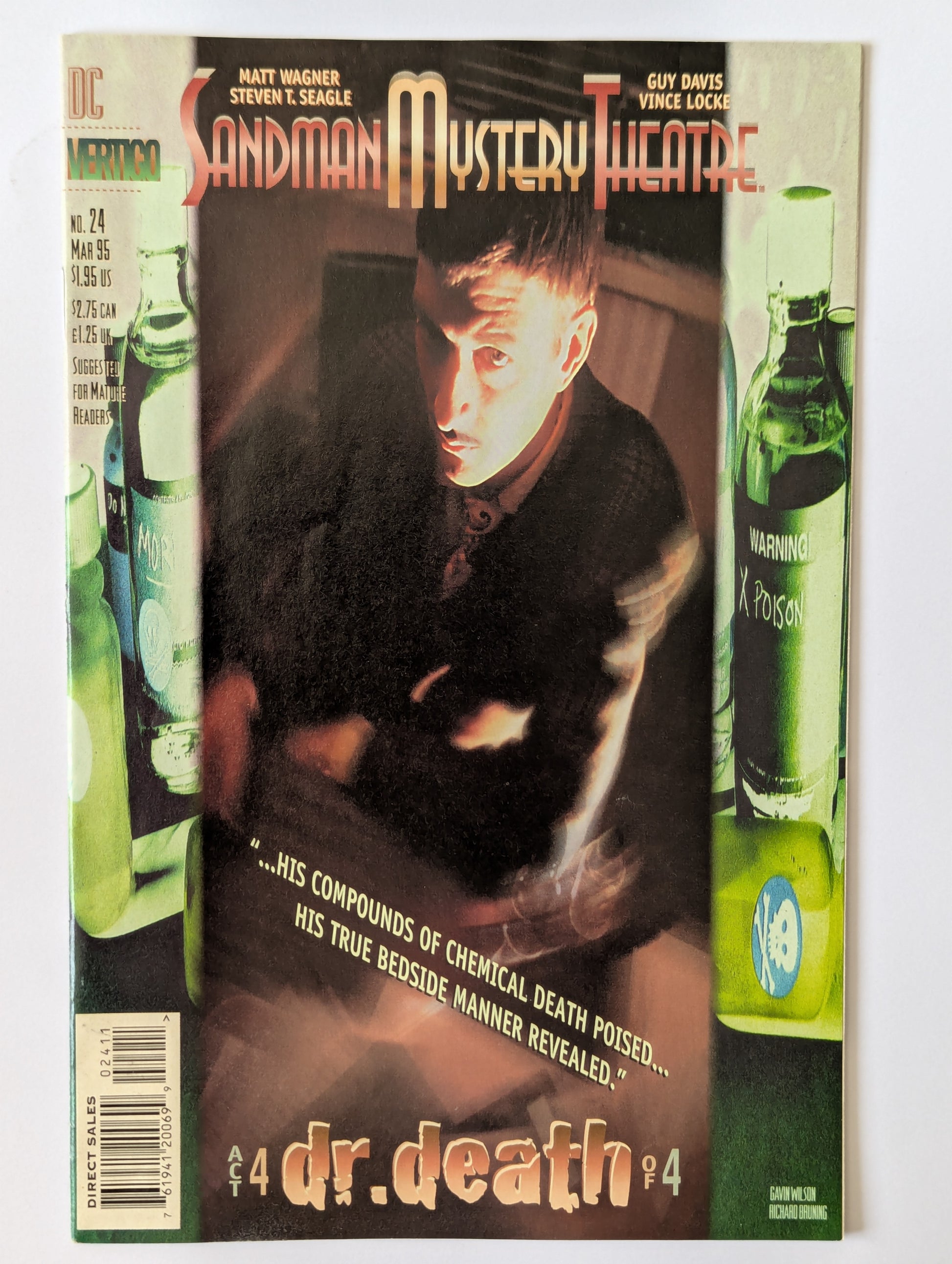Sandman Mystery Theatre #24 DC Vertigo Comic Book