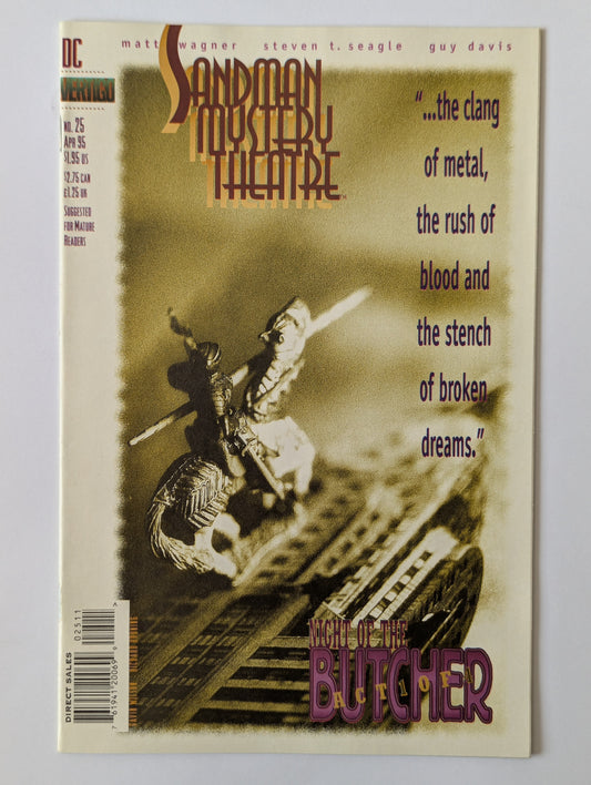 Sandman Mystery Theatre #25 DC Vertigo Comic Book