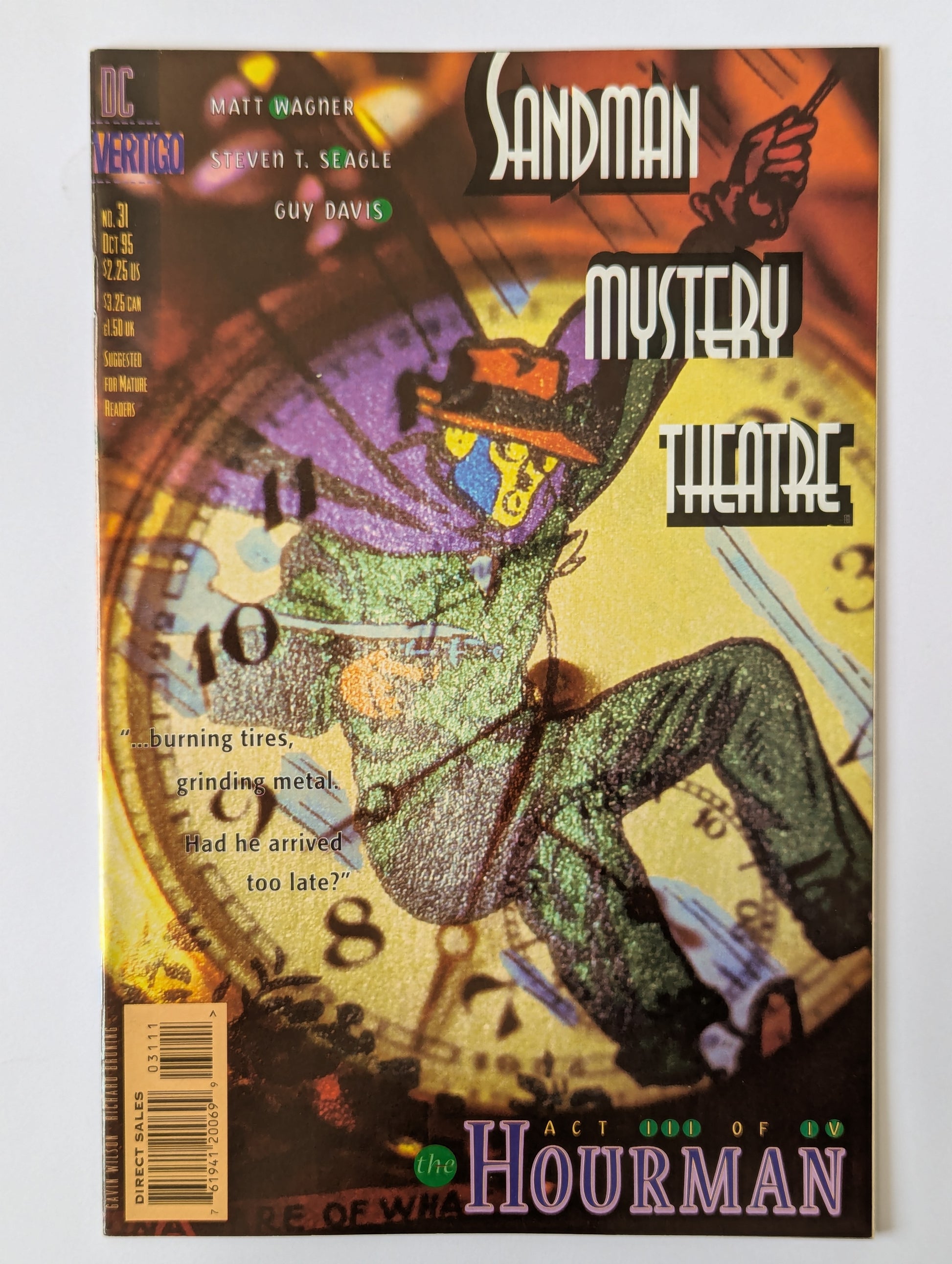 Sandman Mystery Theatre #31 DC Vertigo Comic Book