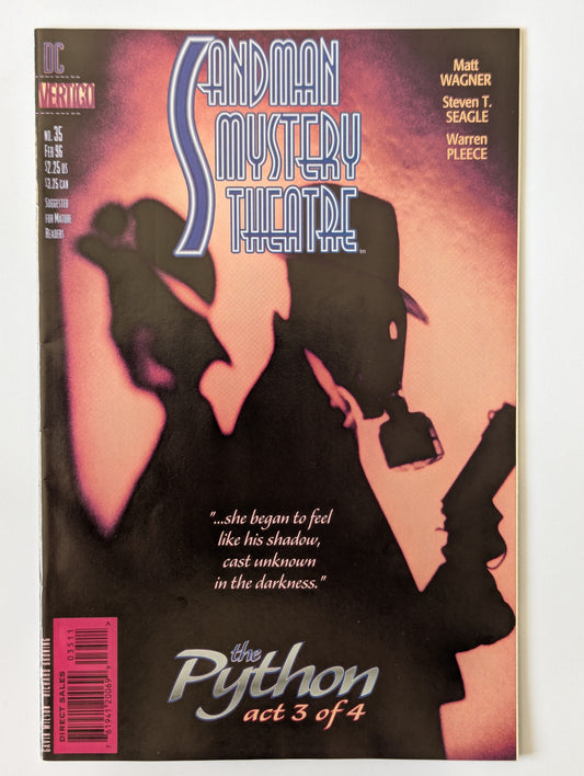 Sandman Mystery Theatre #35 DC Vertigo Comic Book