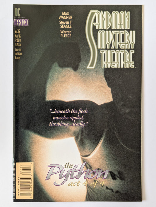 Sandman Mystery Theatre #36 DC Vertigo Comic Book
