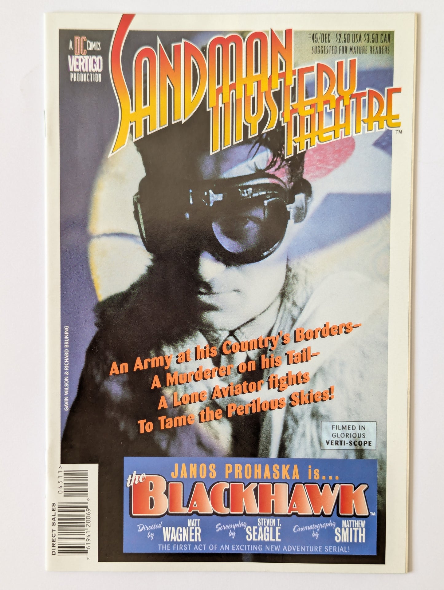 Sandman Mystery Theatre #45 DC Vertigo Comic Book