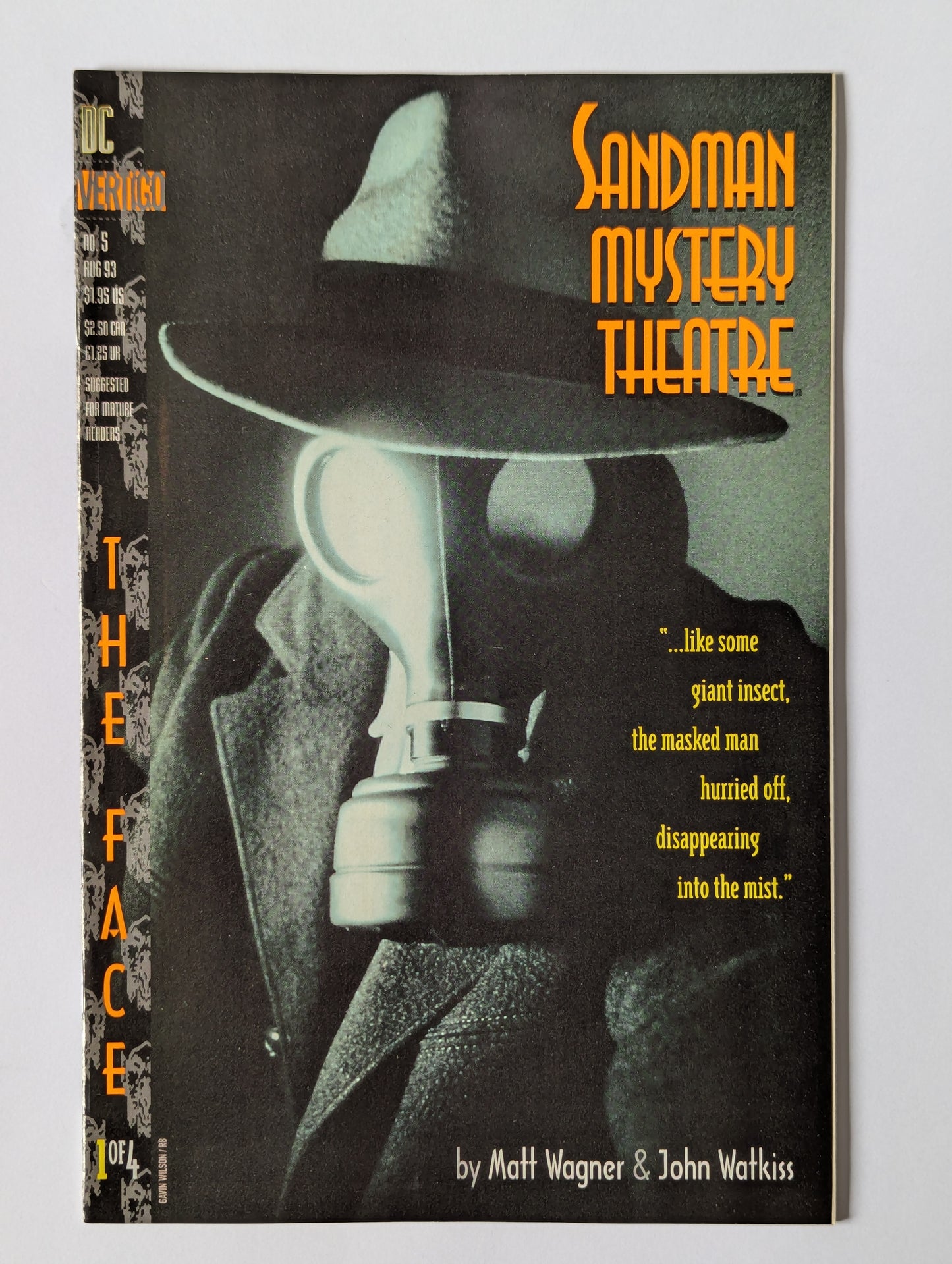 Sandman Mystery Theatre #5 DC Vertigo Comic Book
