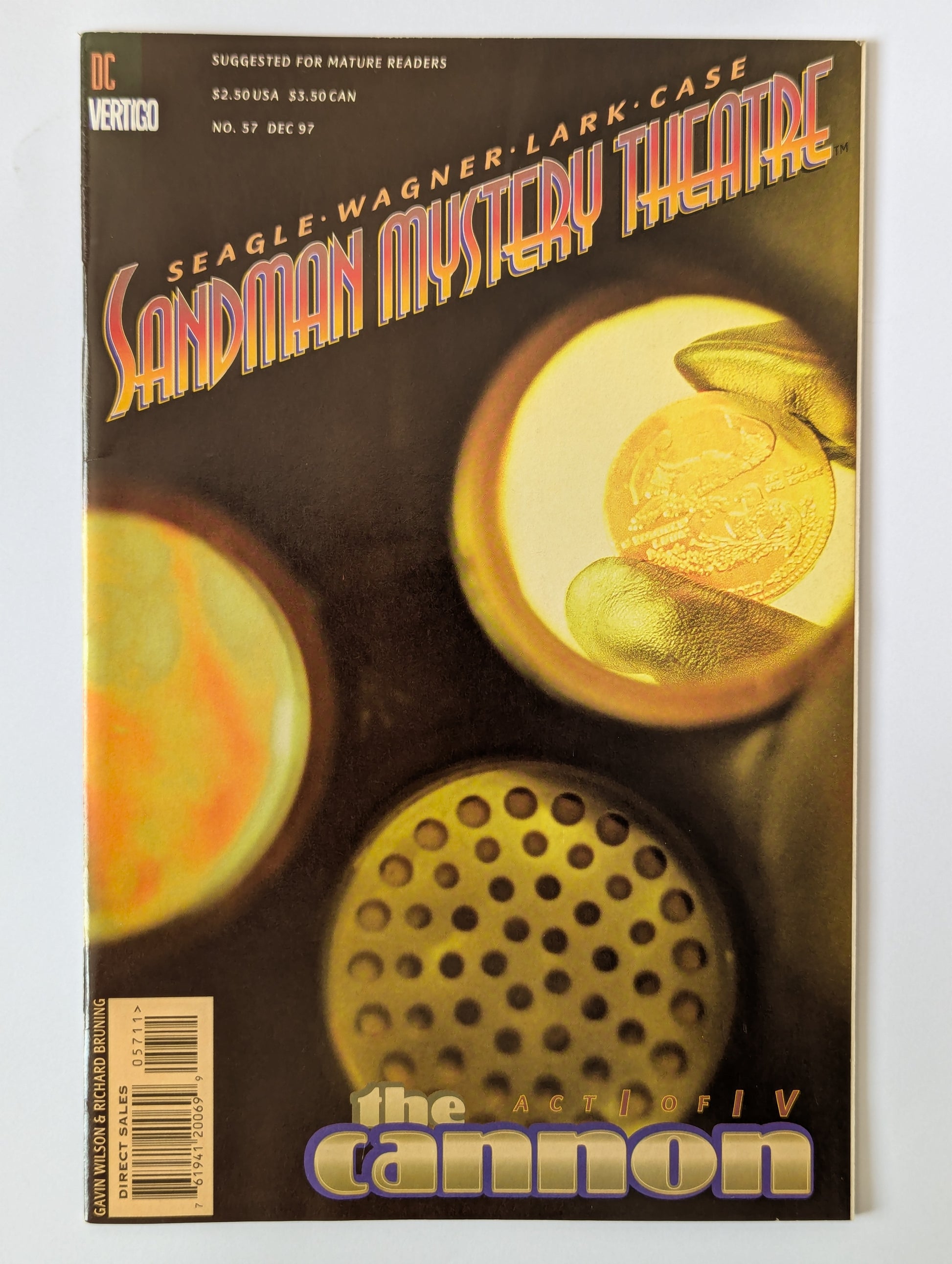 Sandman Mystery Theatre #57 DC Vertigo Comic Book