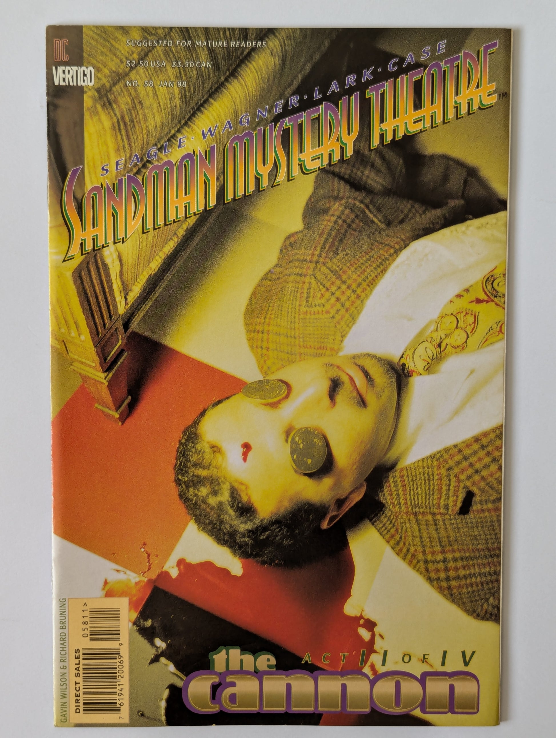 Sandman Mystery Theatre #58 DC Vertigo Comic Book