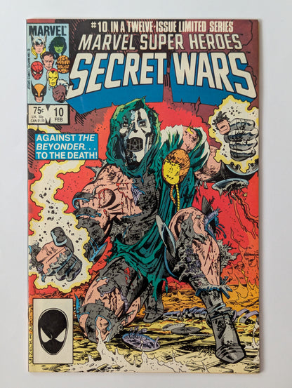 Marvel Super Heroes Secret Wars #10 Marvel Comic Book