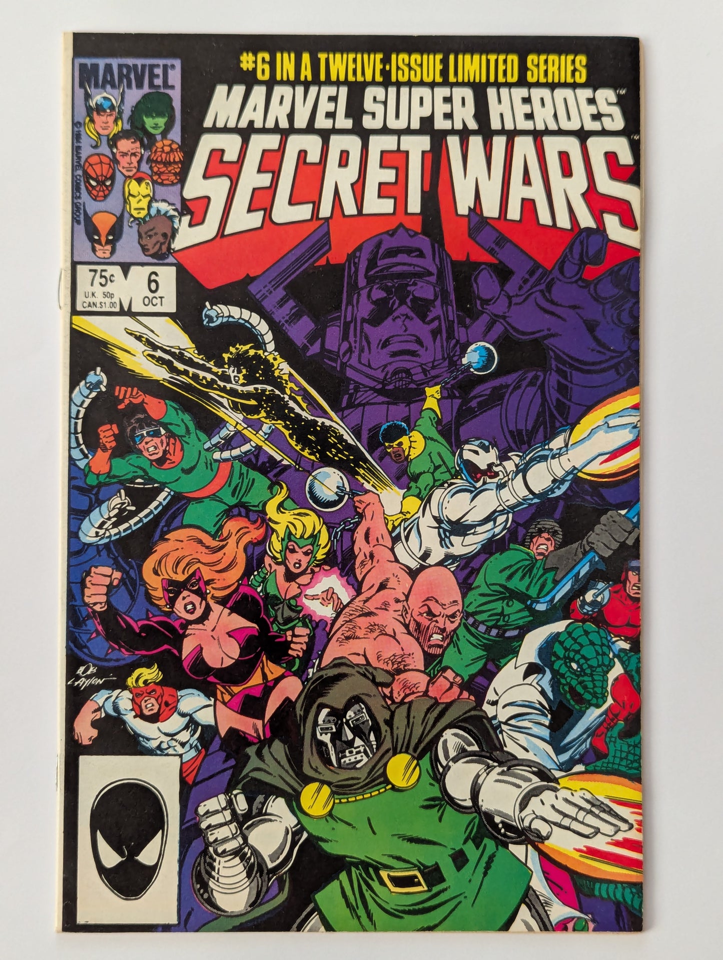 Marvel Super Heroes Secret Wars #6 Marvel Comic Book