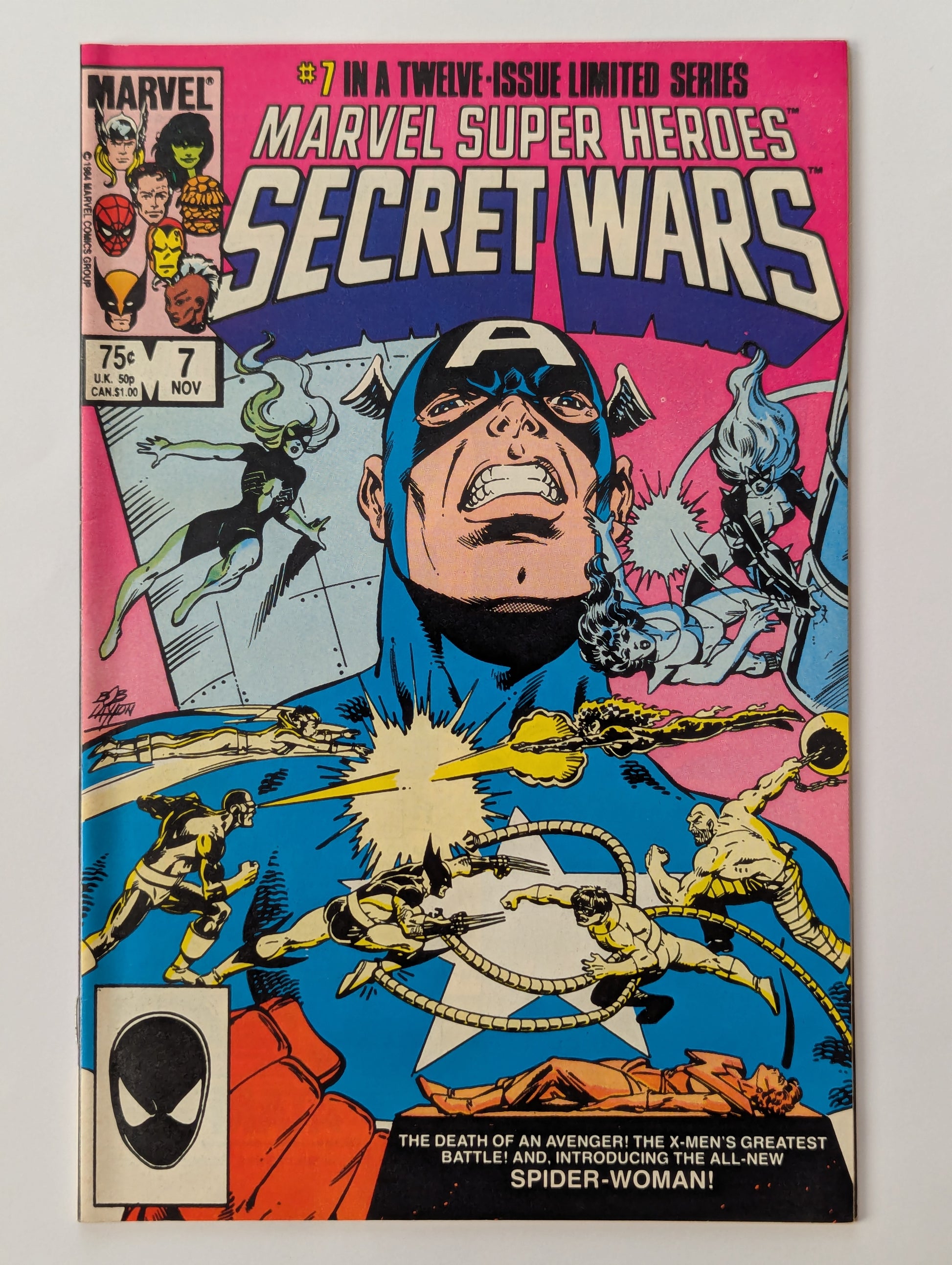 Marvel Super Heroes Secret Wars #7 Marvel Comic Book