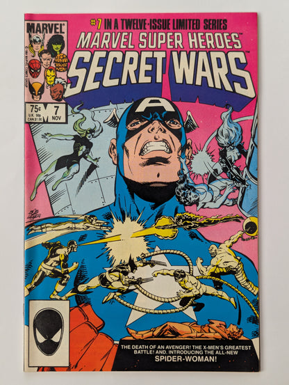 Marvel Super Heroes Secret Wars #7 Marvel Comic Book