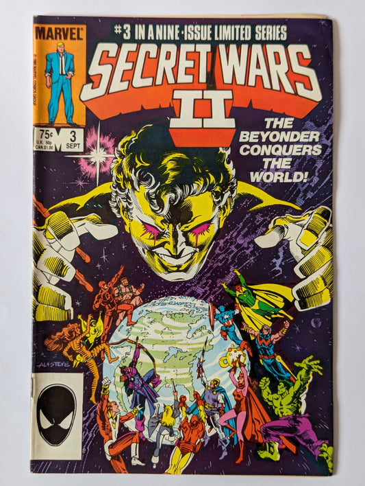 Secret Wars II #3 Marvel Comic Book